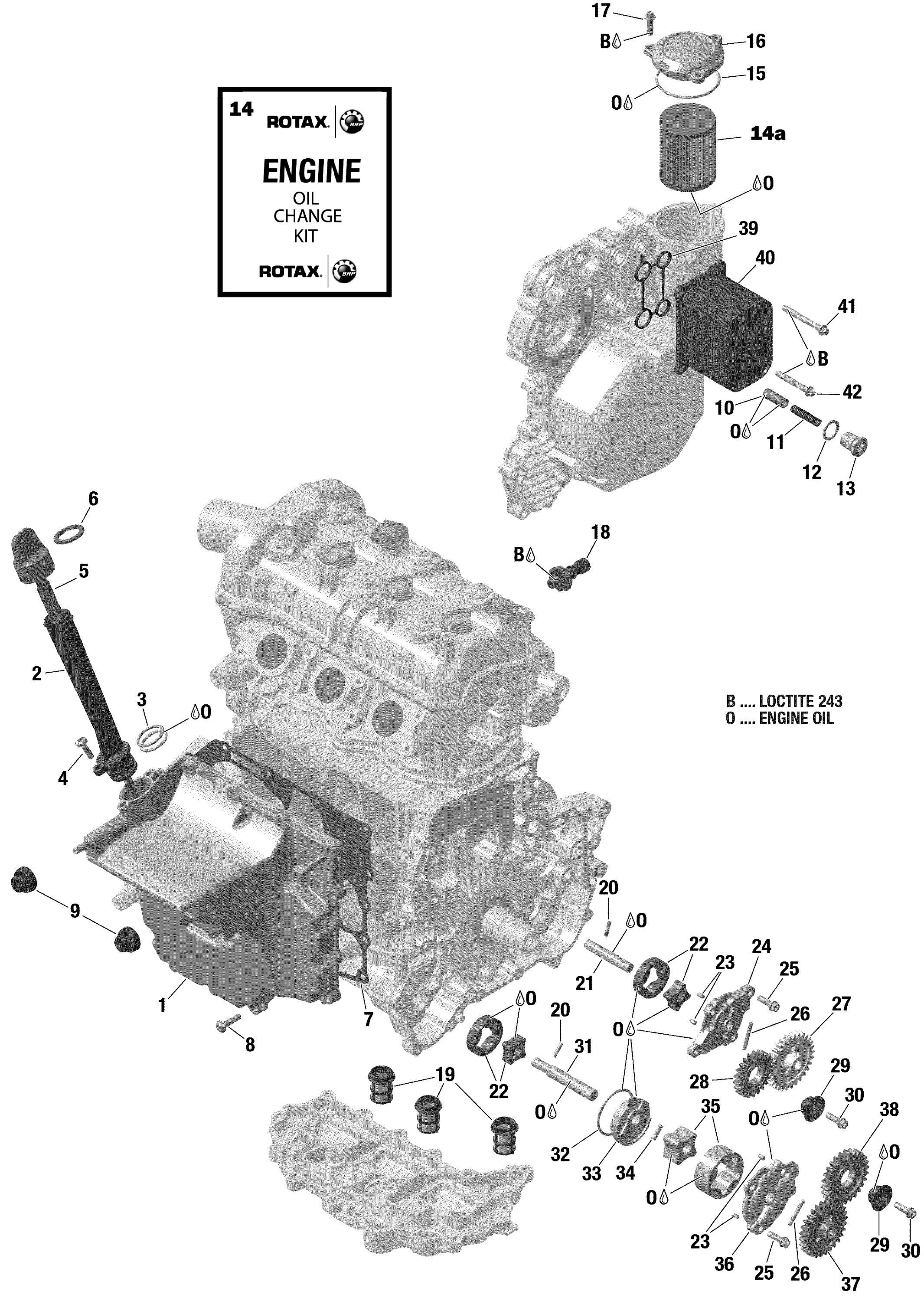 Rotax - Engine Lubrication - 903 /Built up to Nov 5