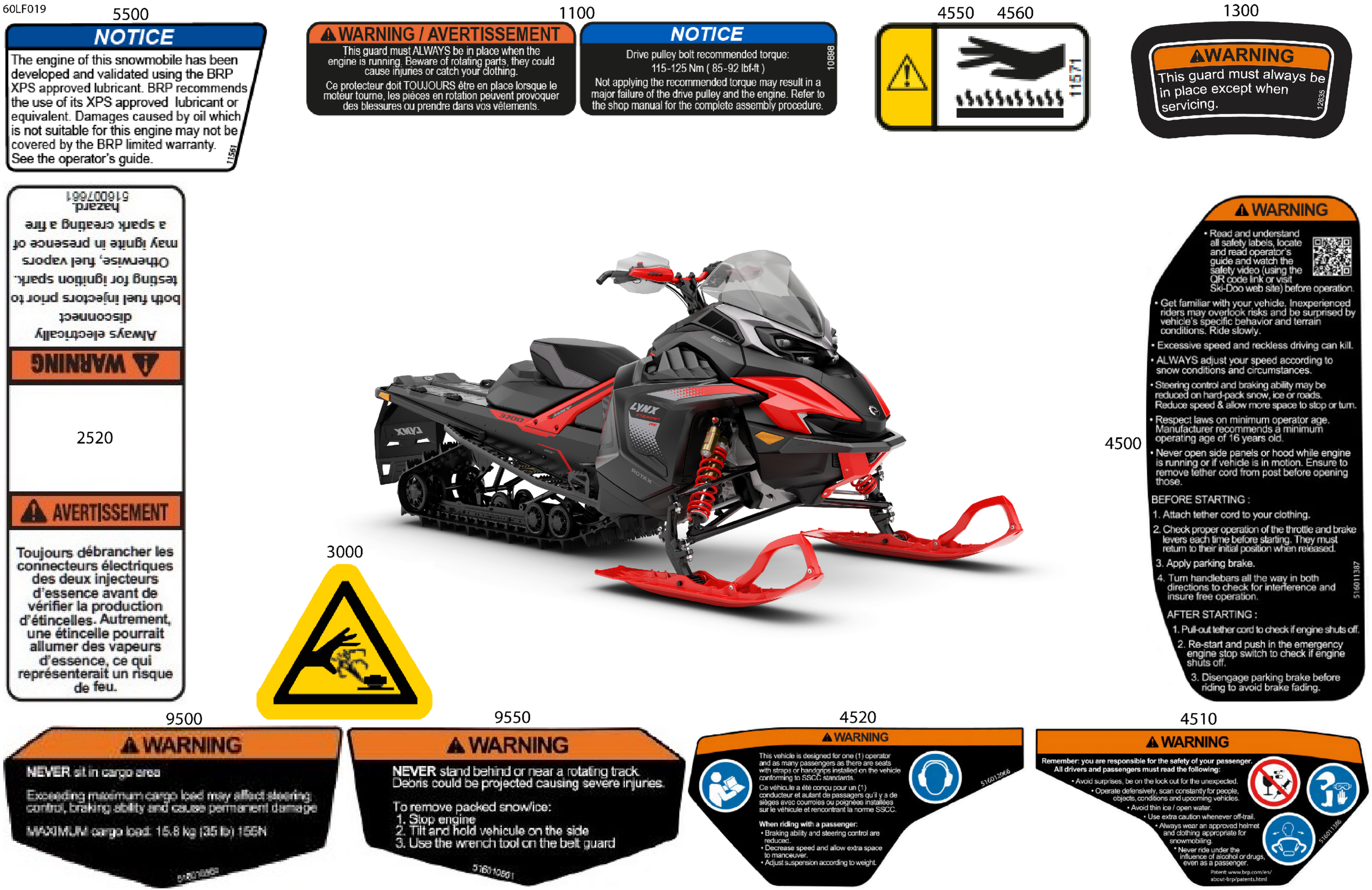 Body - Warning Decals