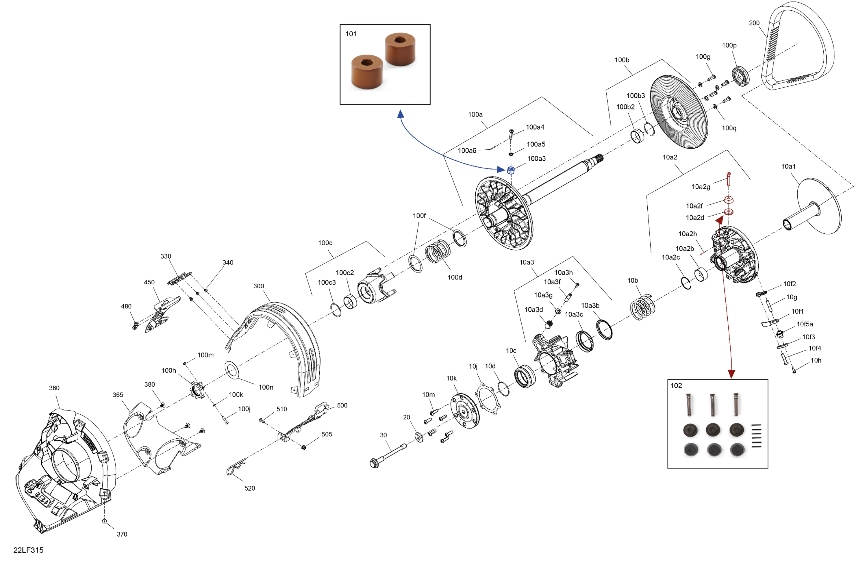 Drive - Pulley