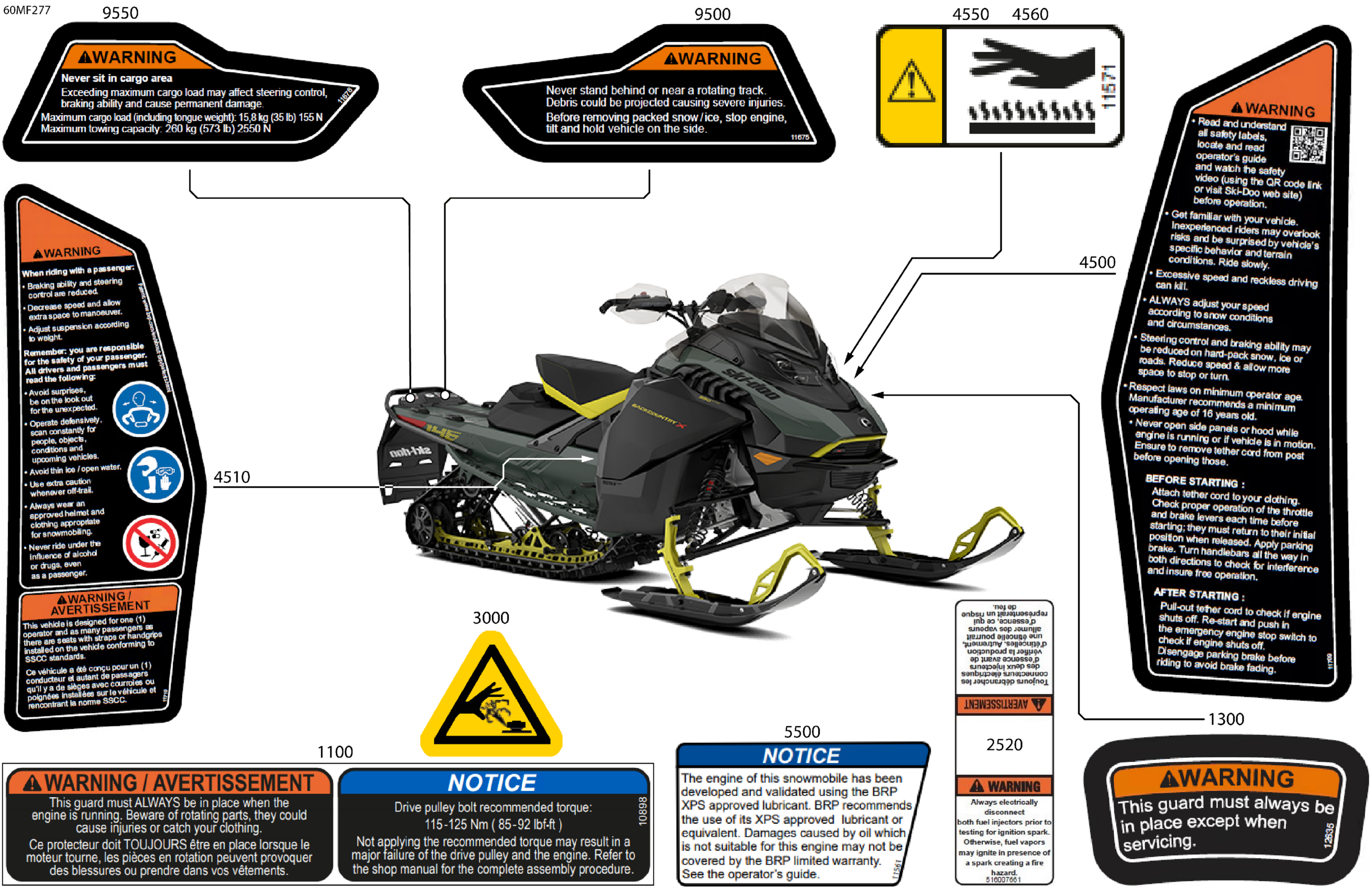 Body - Warning Decals