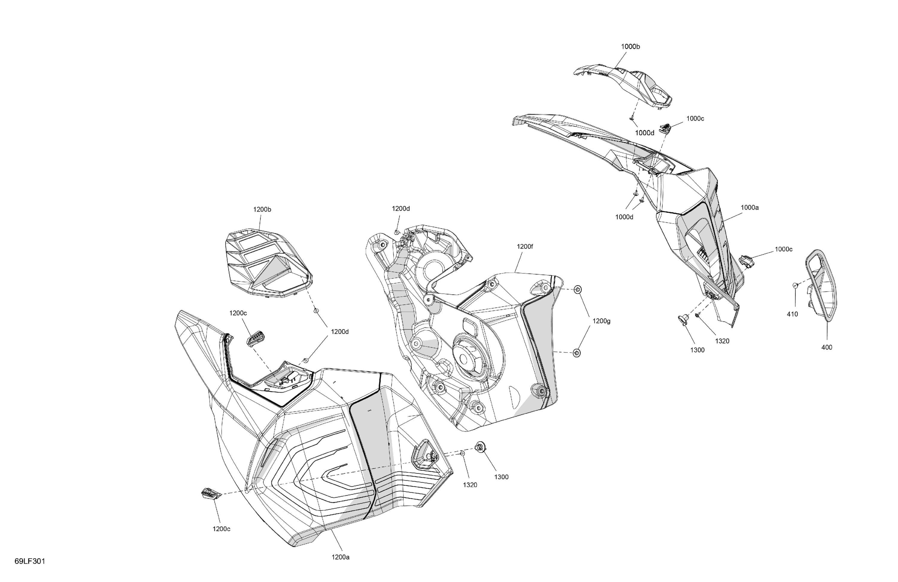 Схема узла: Body - Side Panels