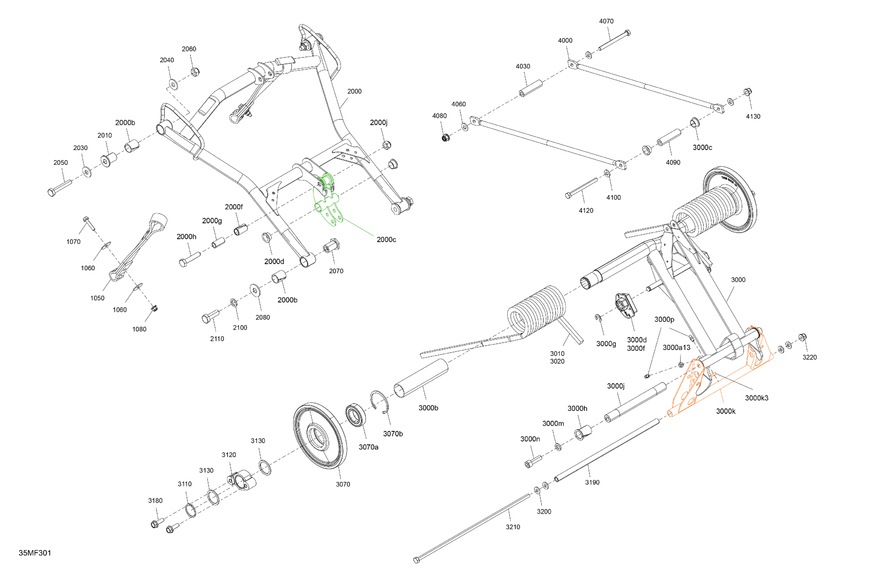 Suspension - Rear - Upper Section