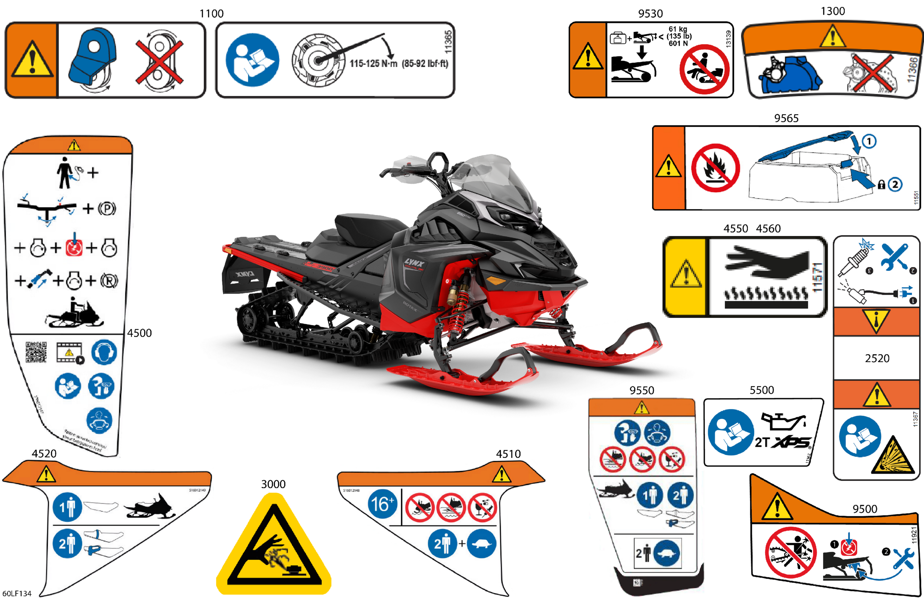 Body - Warning Decals