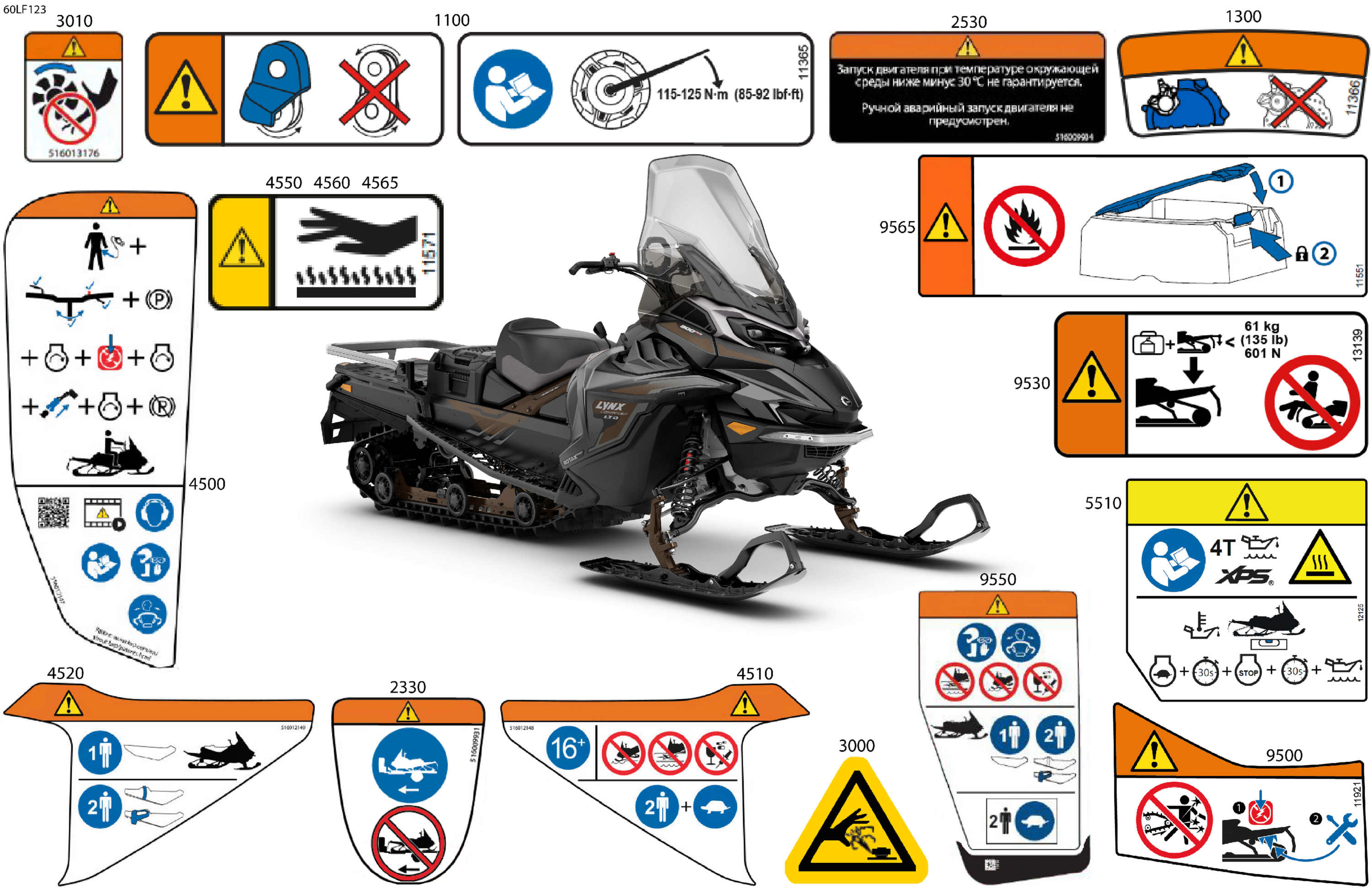 Body - Warning Decals
