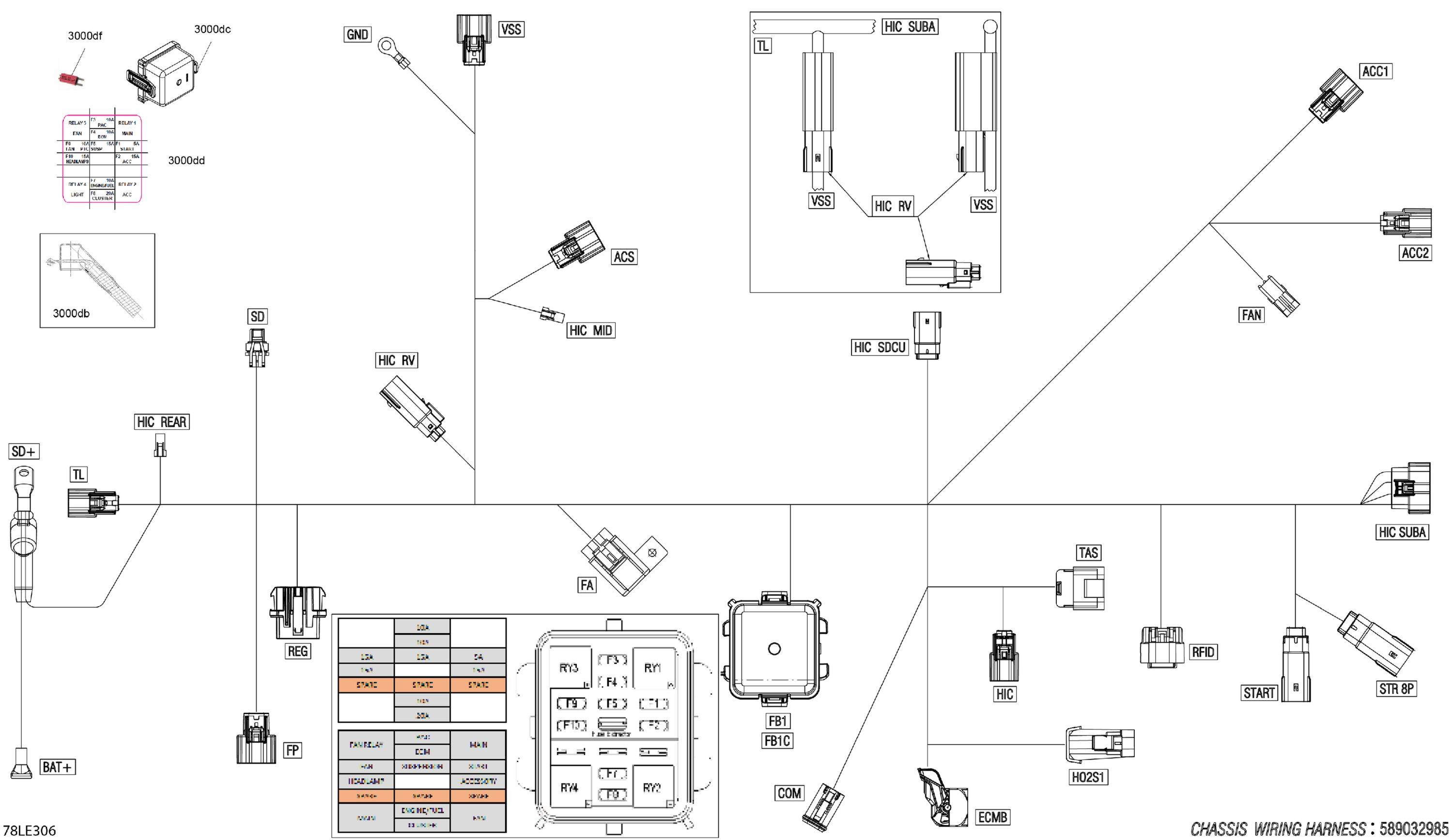 Electric - Main Harness - 515179732