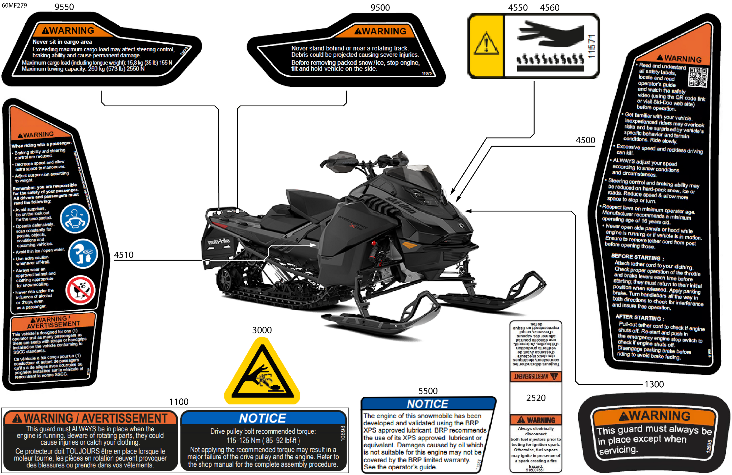 Body - Warning Decals