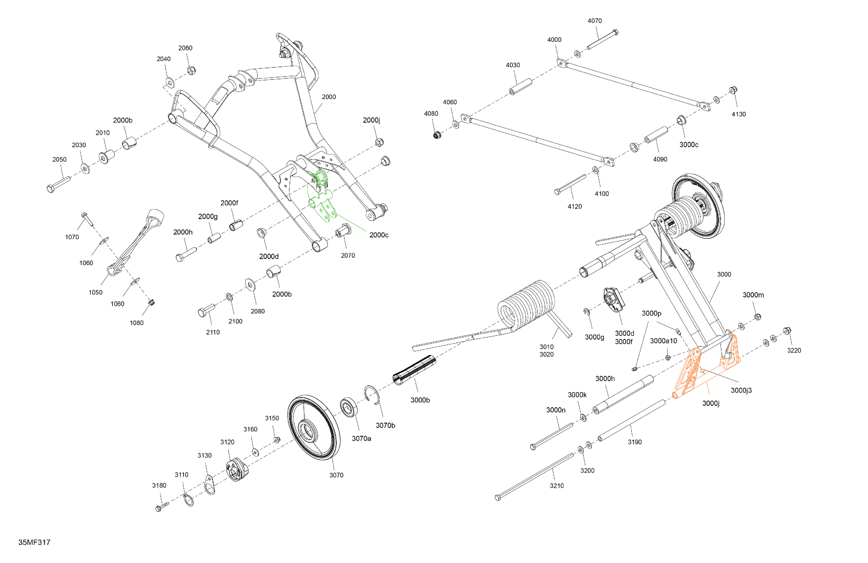 Suspension - Rear - Upper Section