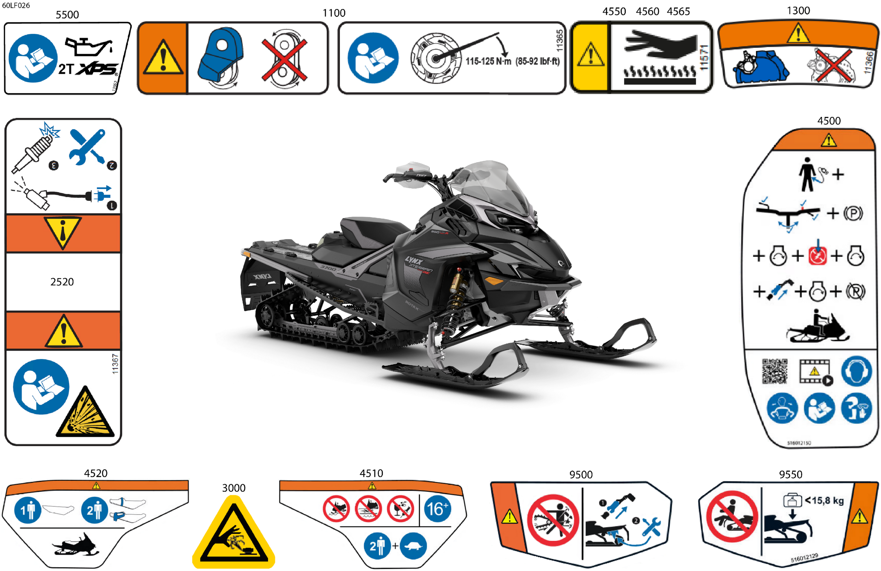 Body - Warning Decals