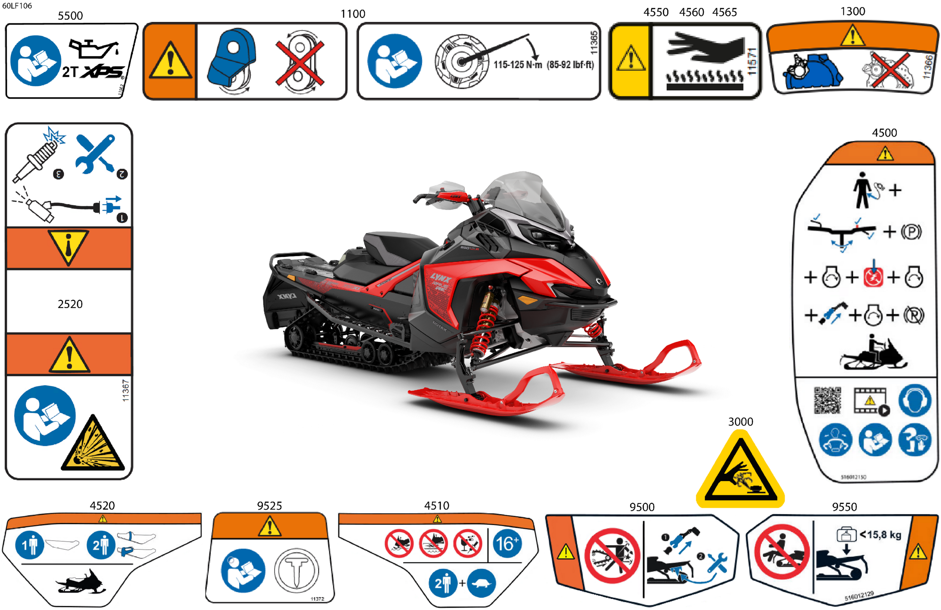 Body - Warning Decals