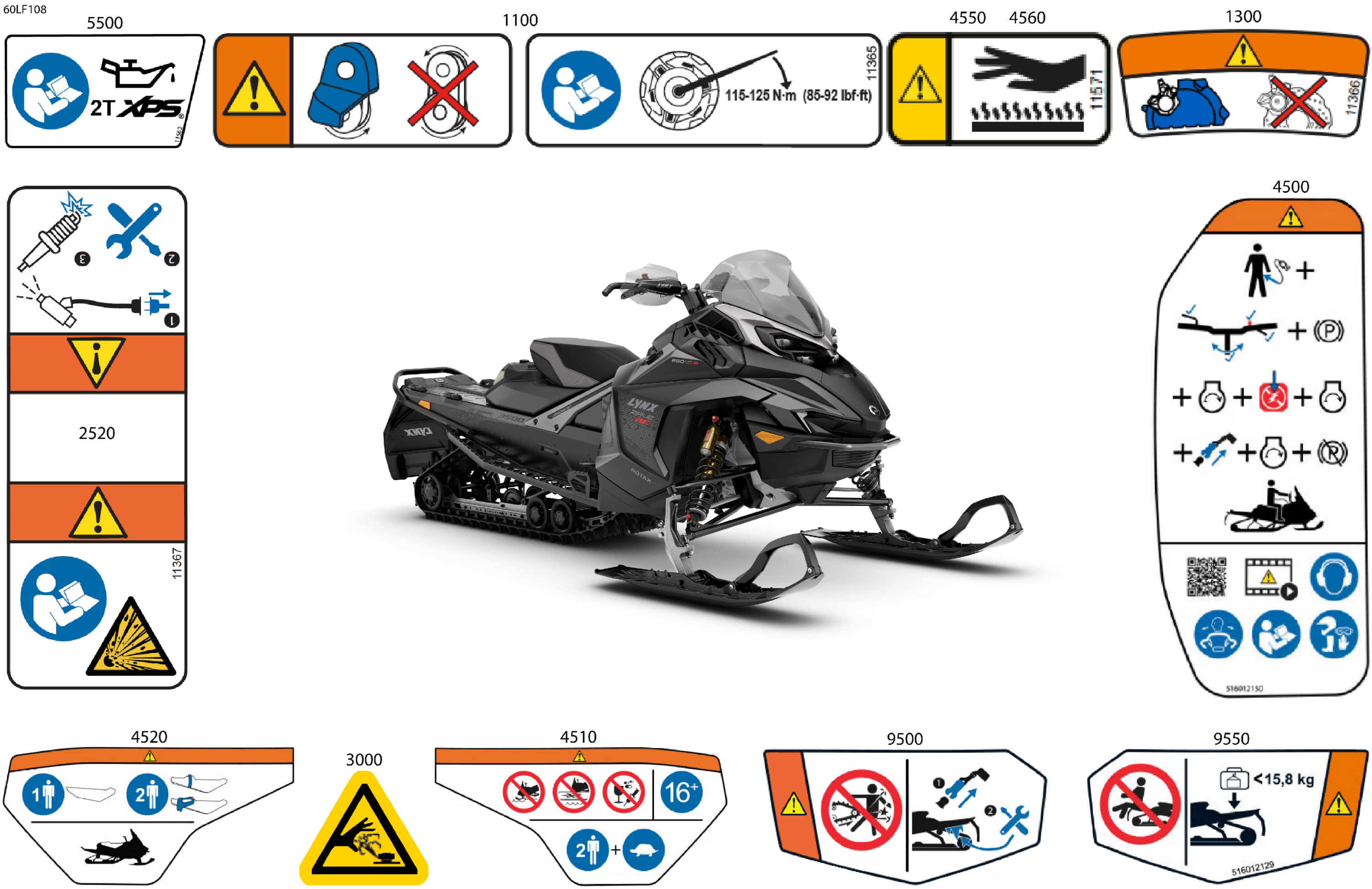 Body - Warning Decals