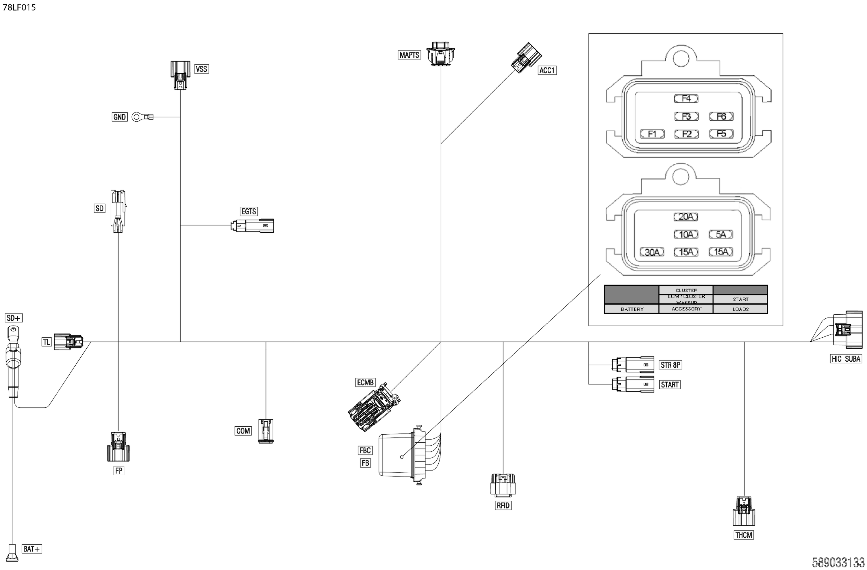 Electric - Main Harness - 515179937