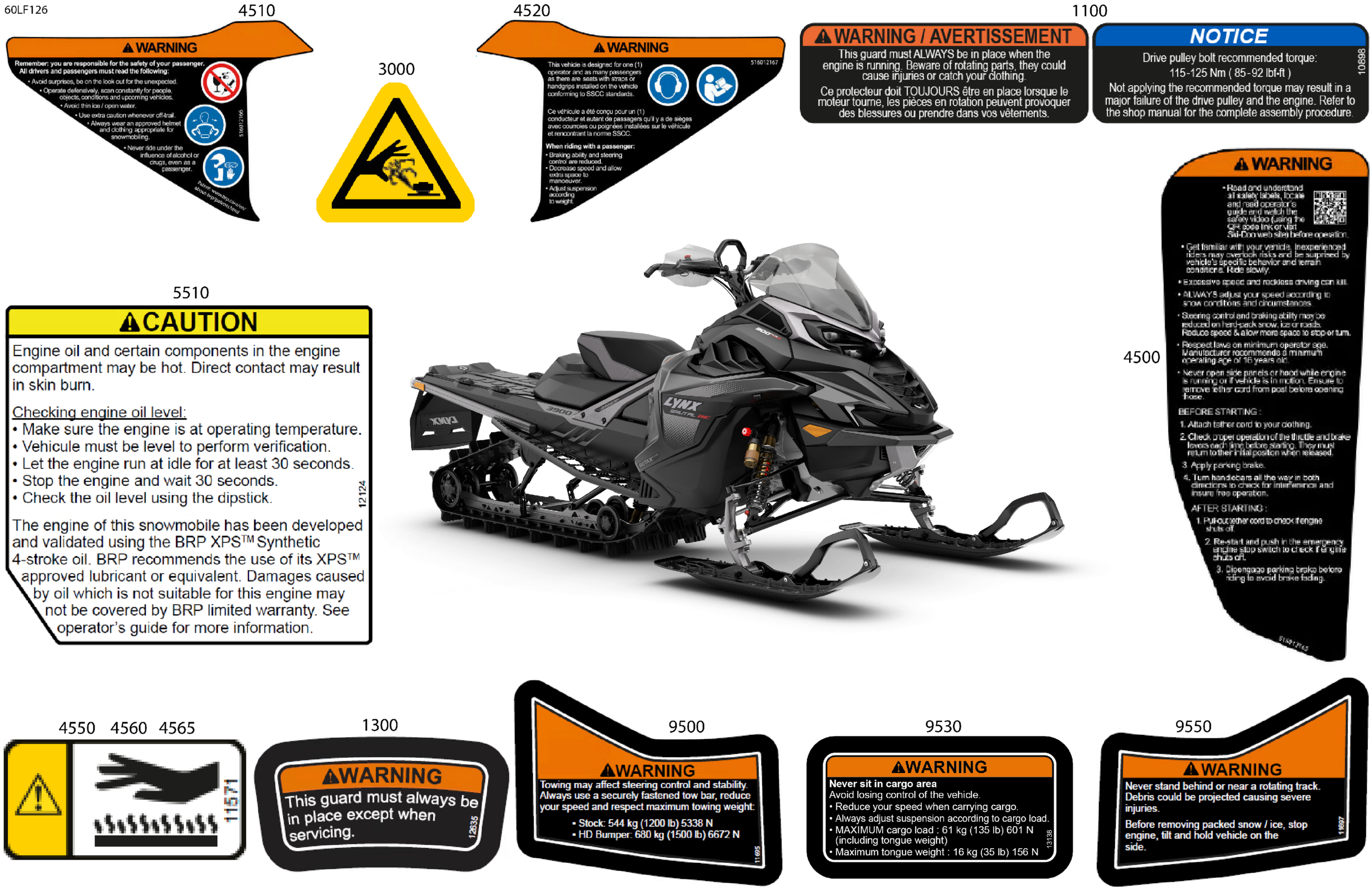 Body - Warning Decals