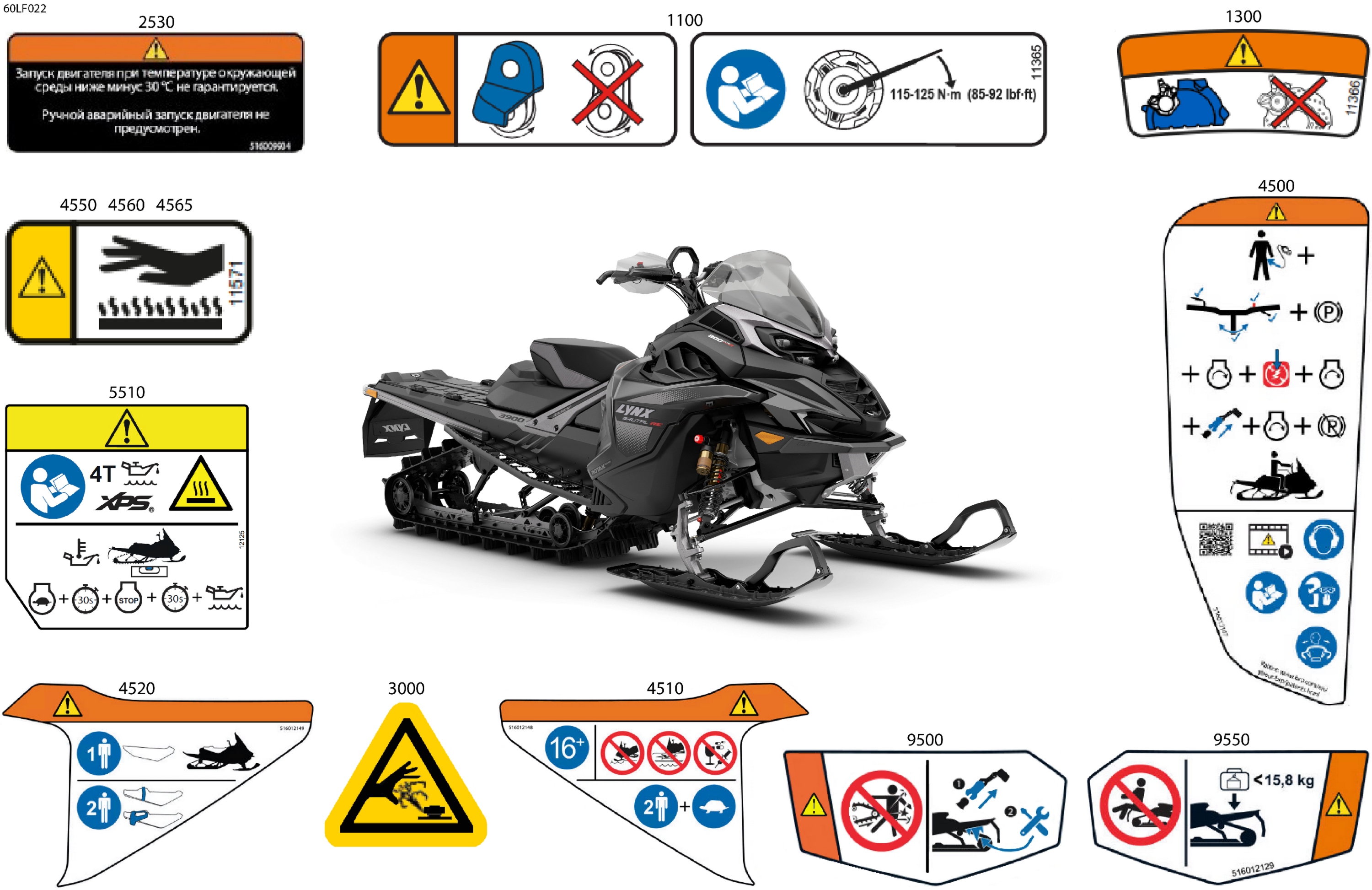 Body - Warning Decals