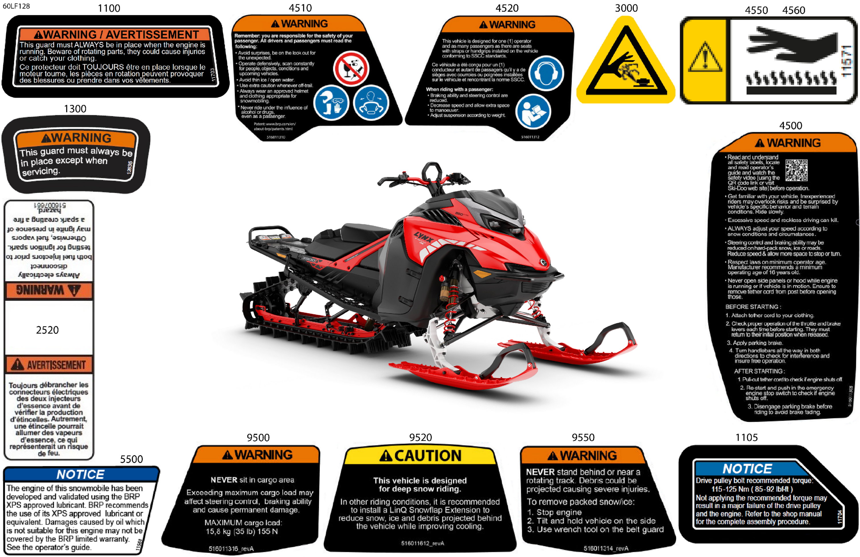 Body - Warning Decals