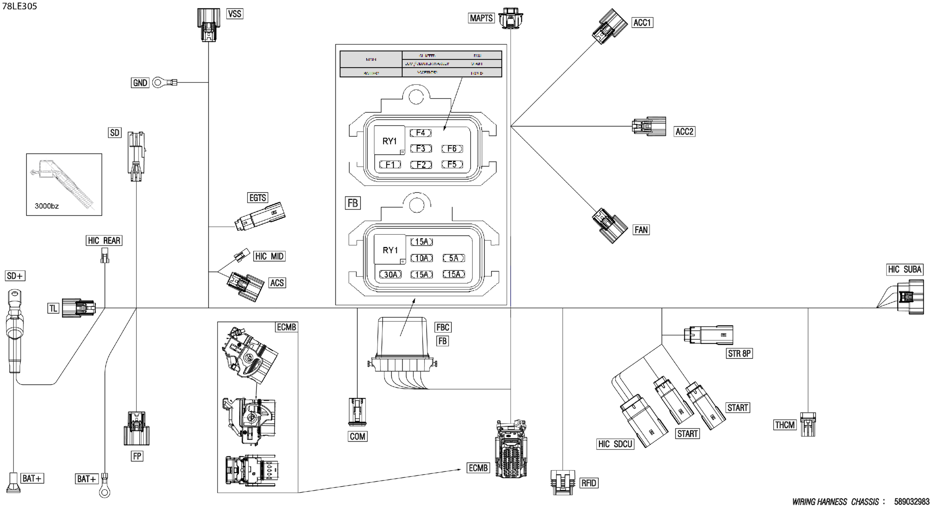 Electric - Main Harness - 515179387