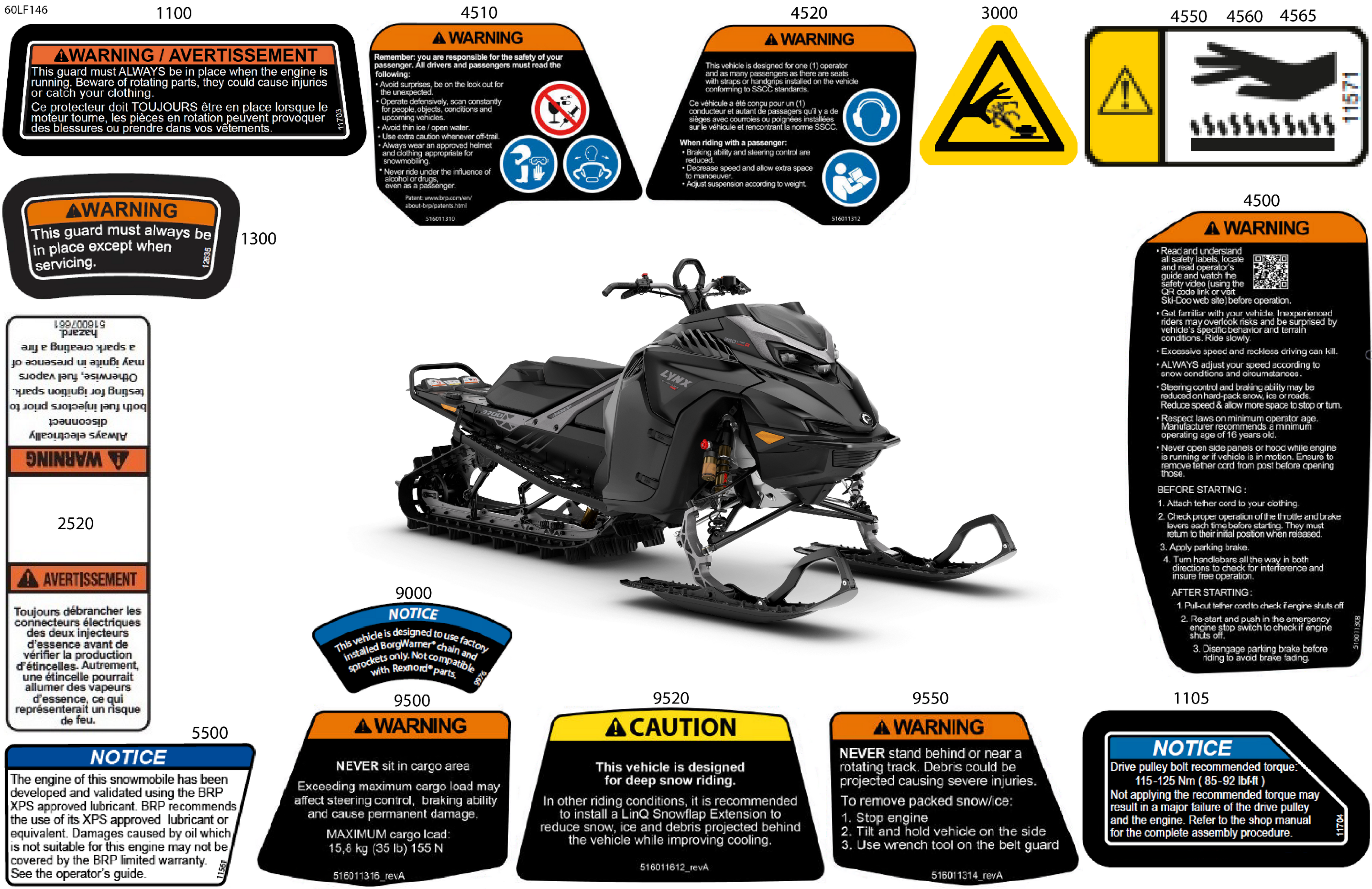 Body - Warning Decals