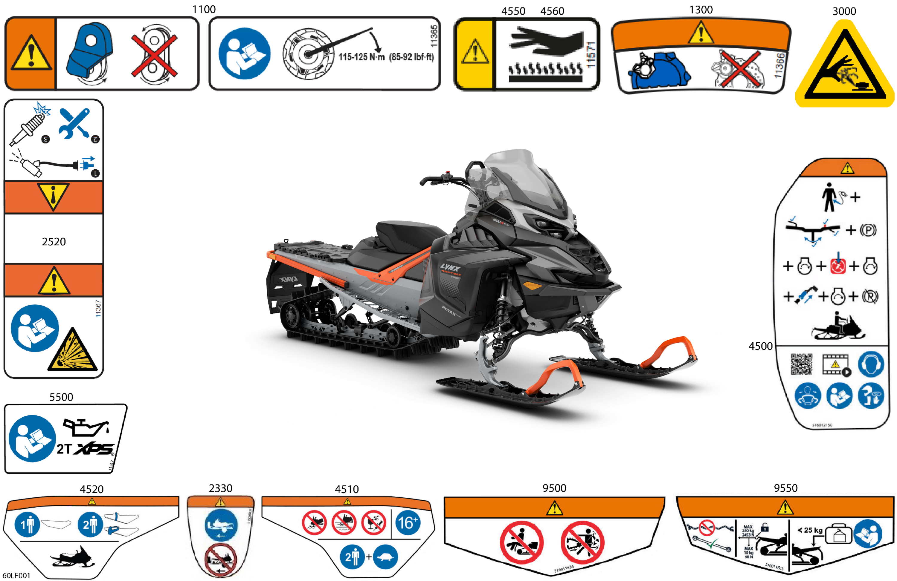 Body - Warning Decals