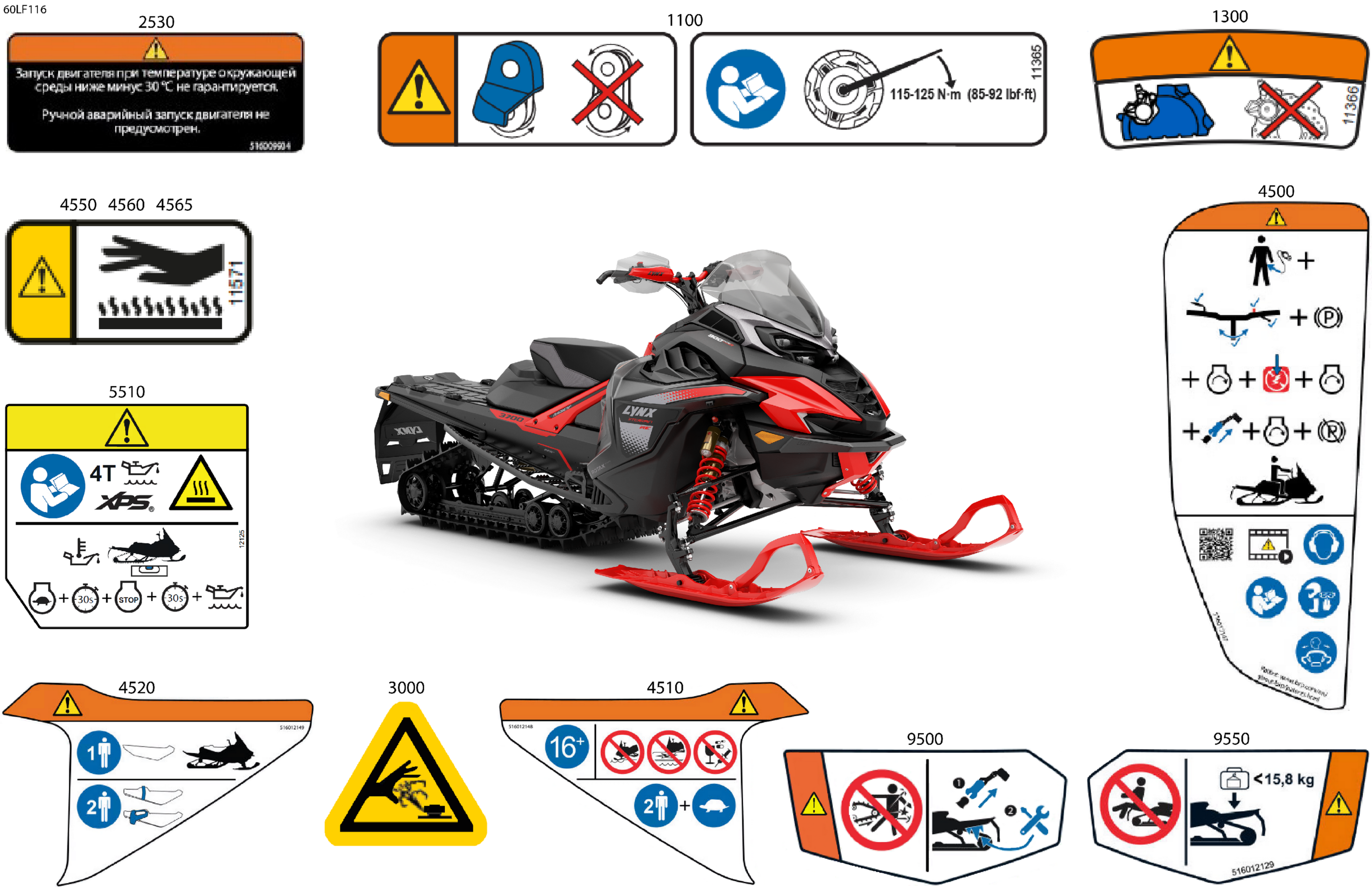 Body - Warning Decals