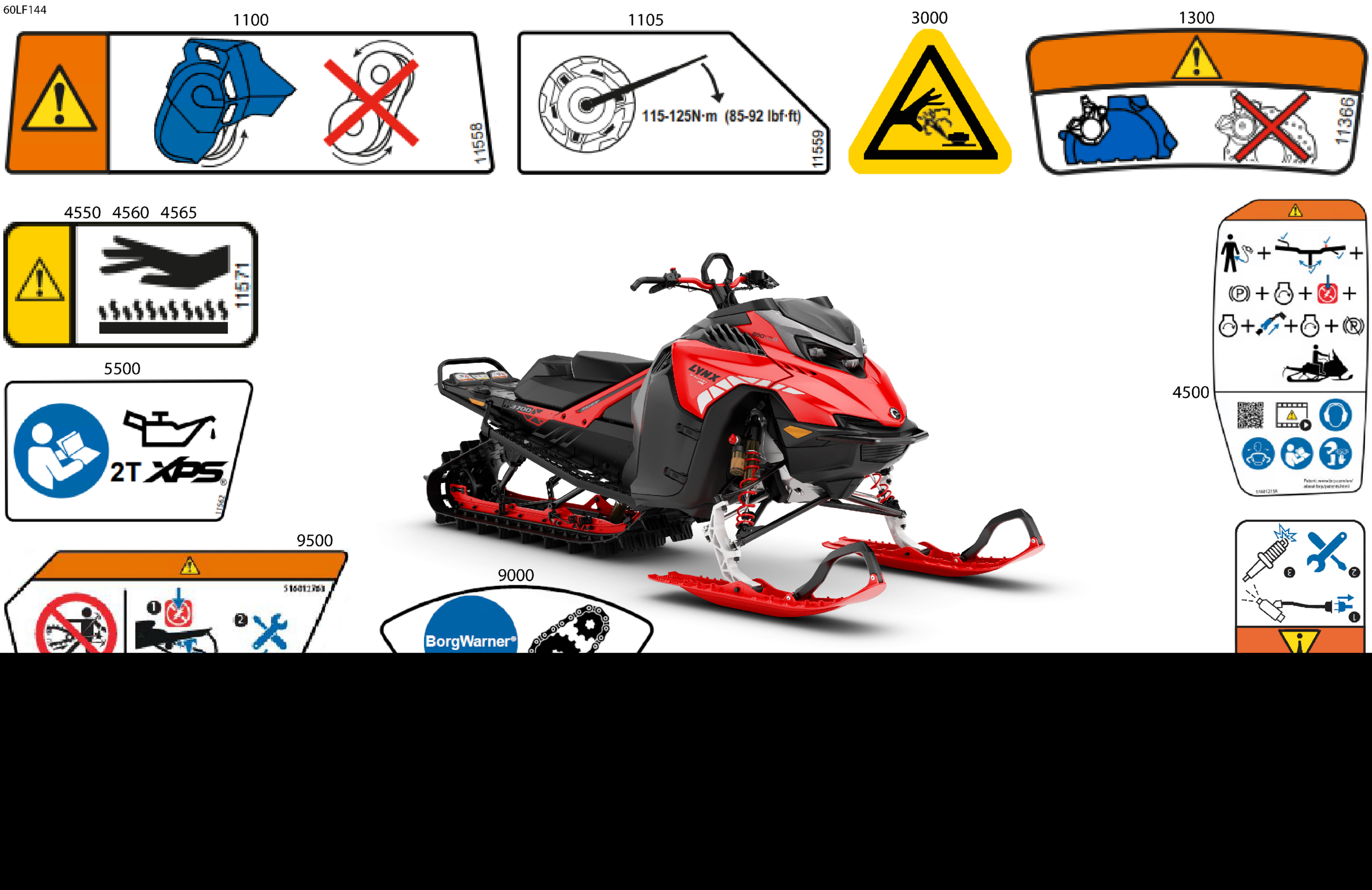 Body - Warning Decals