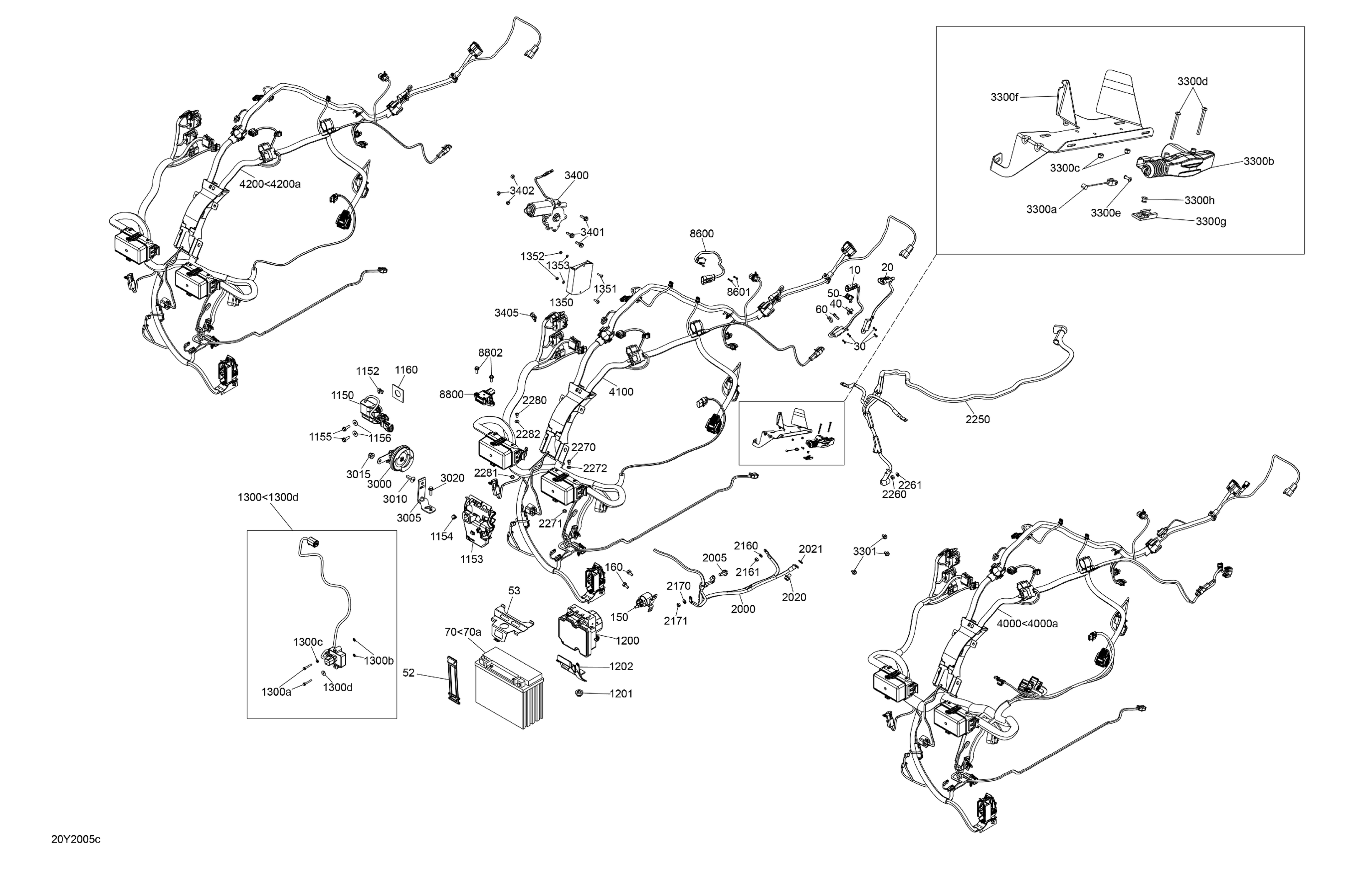 Схема узла: Electrical System Frame