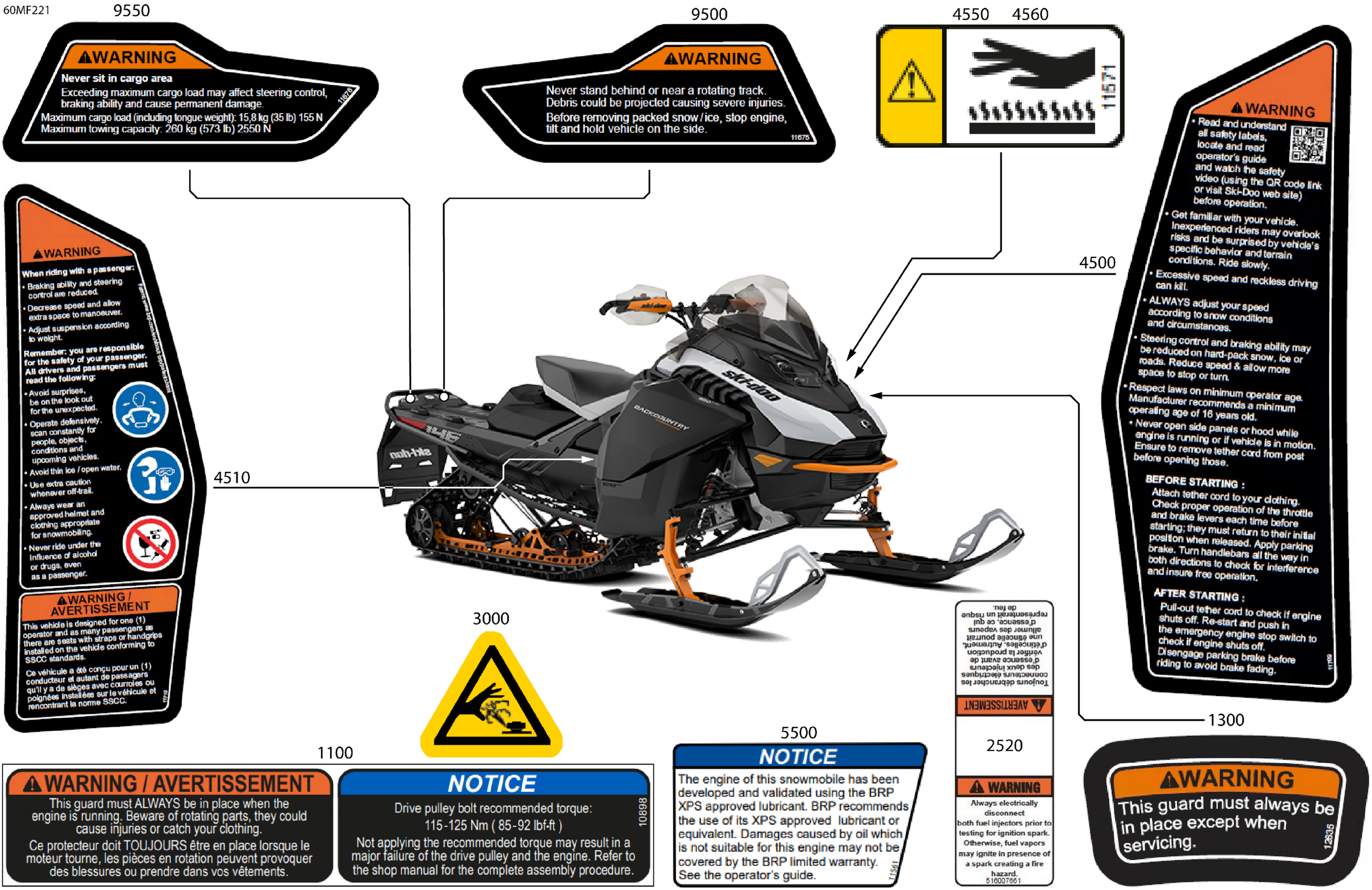 Body - Warning Decals