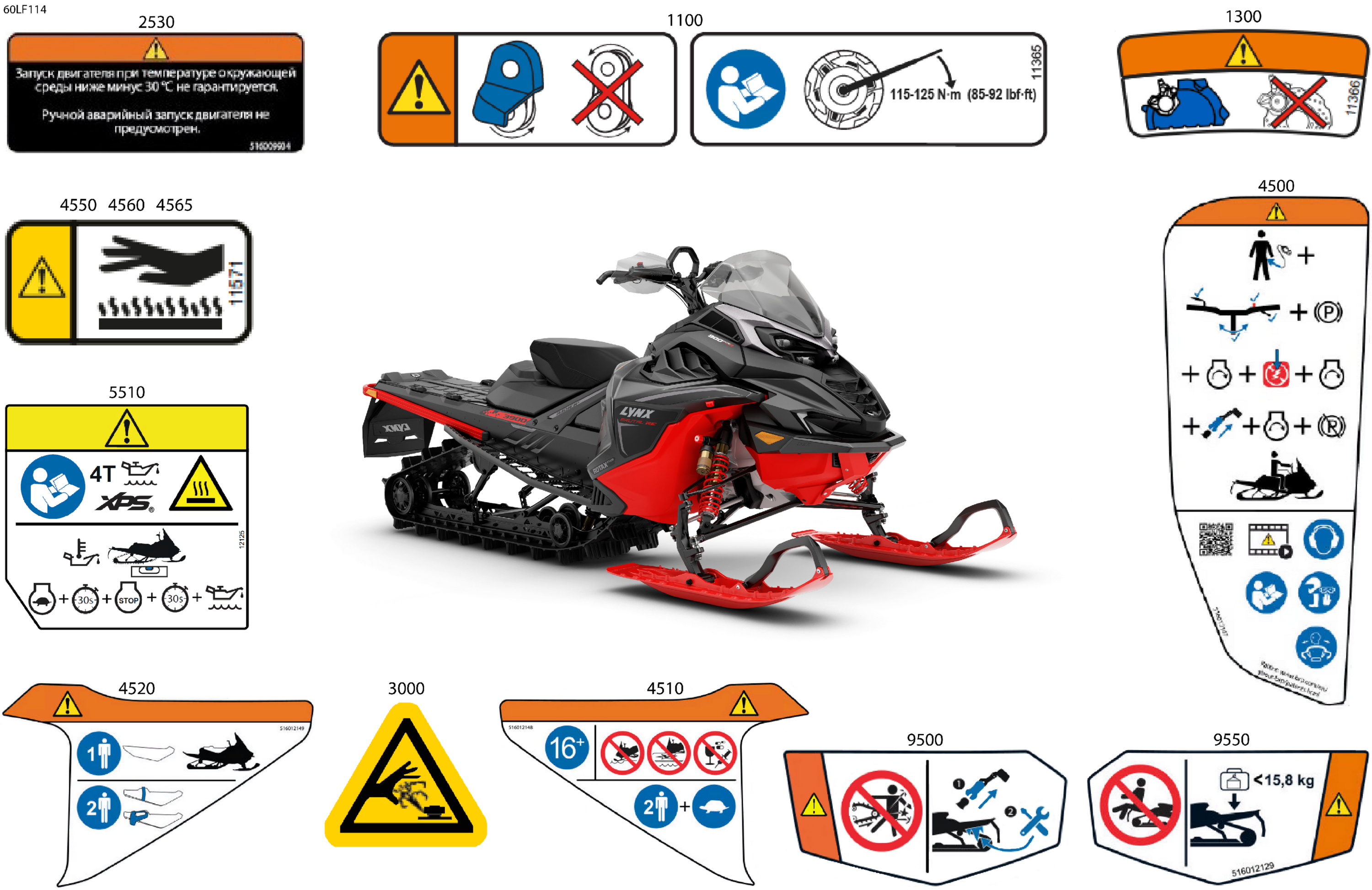 Body - Warning Decals