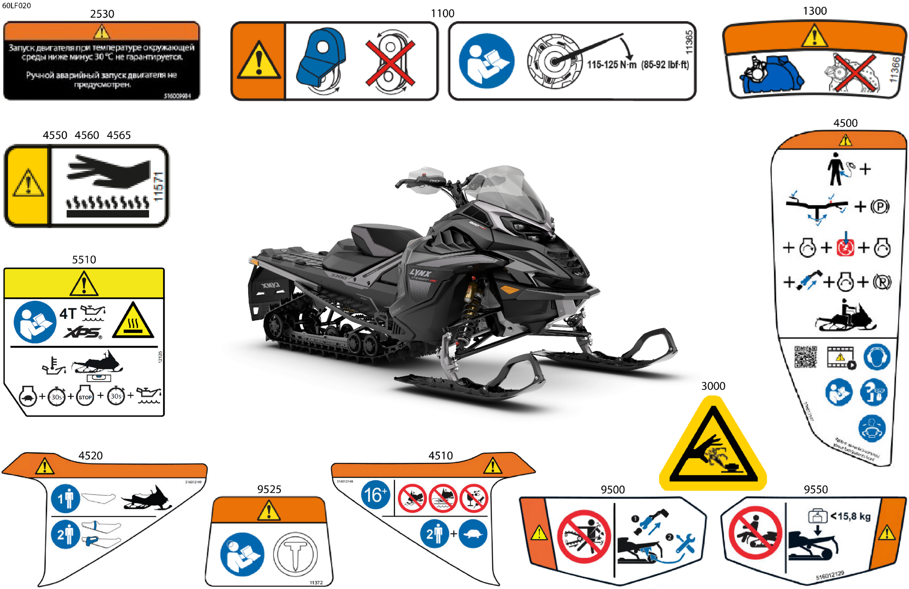 Body - Warning Decals