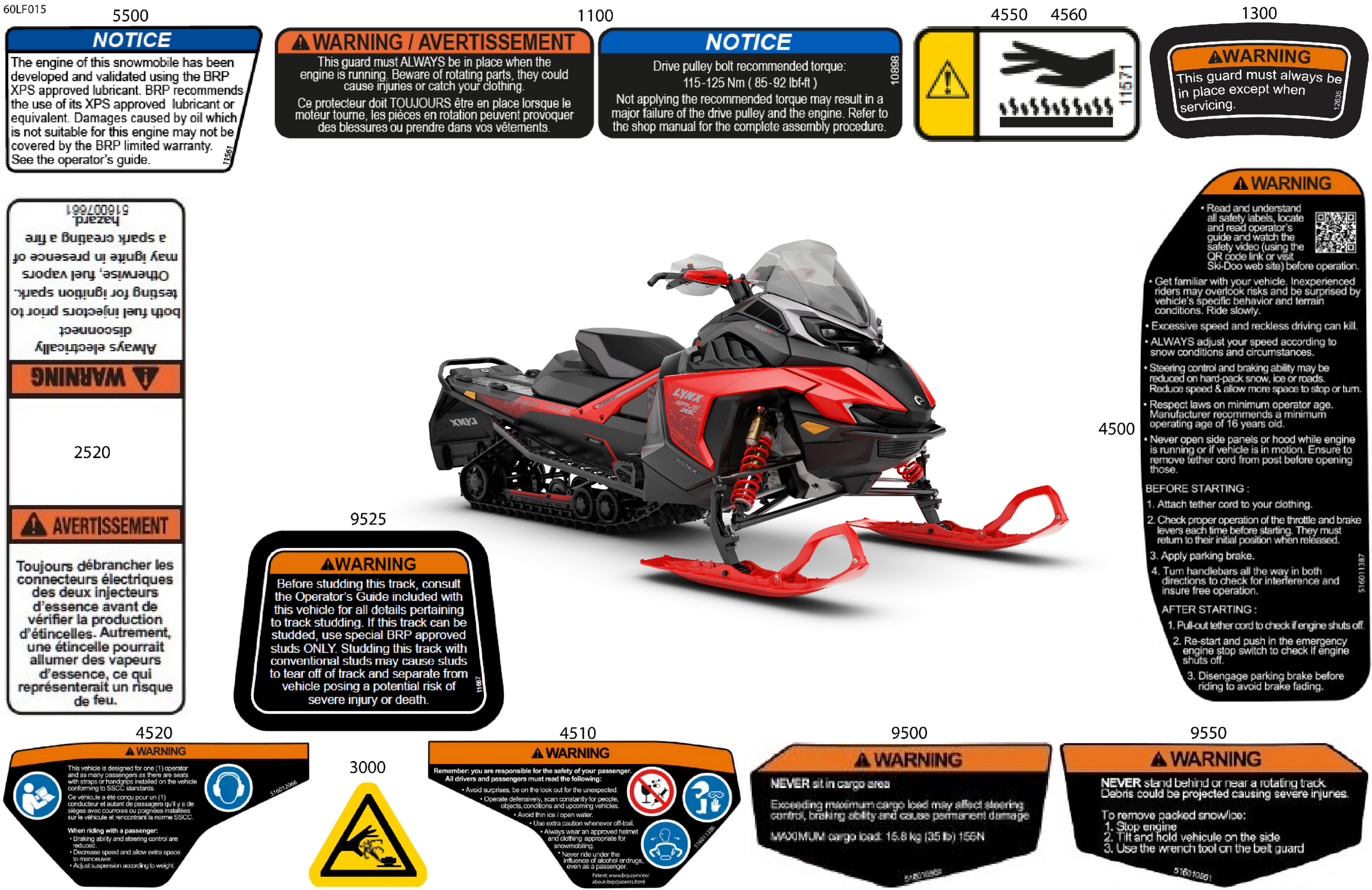 Body - Warning Decals