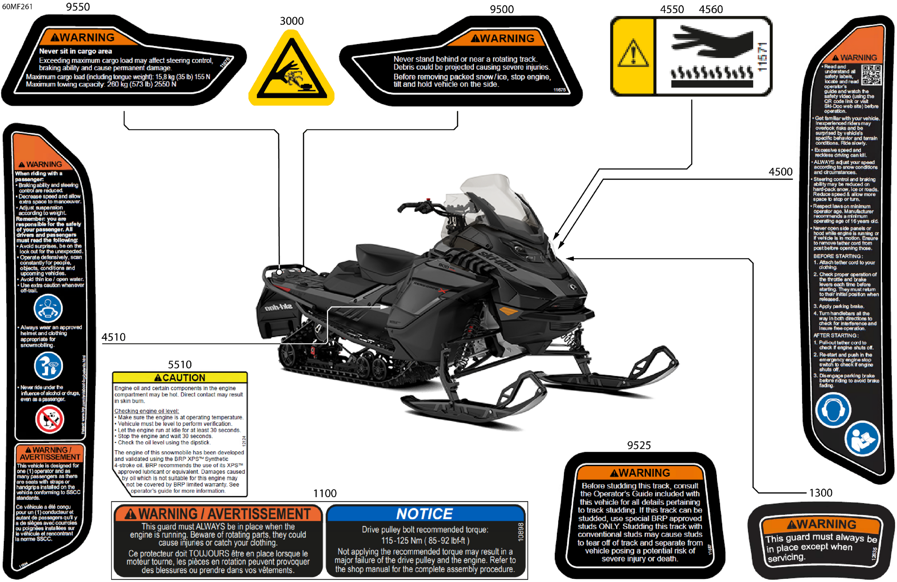 Body - Warning Decals
