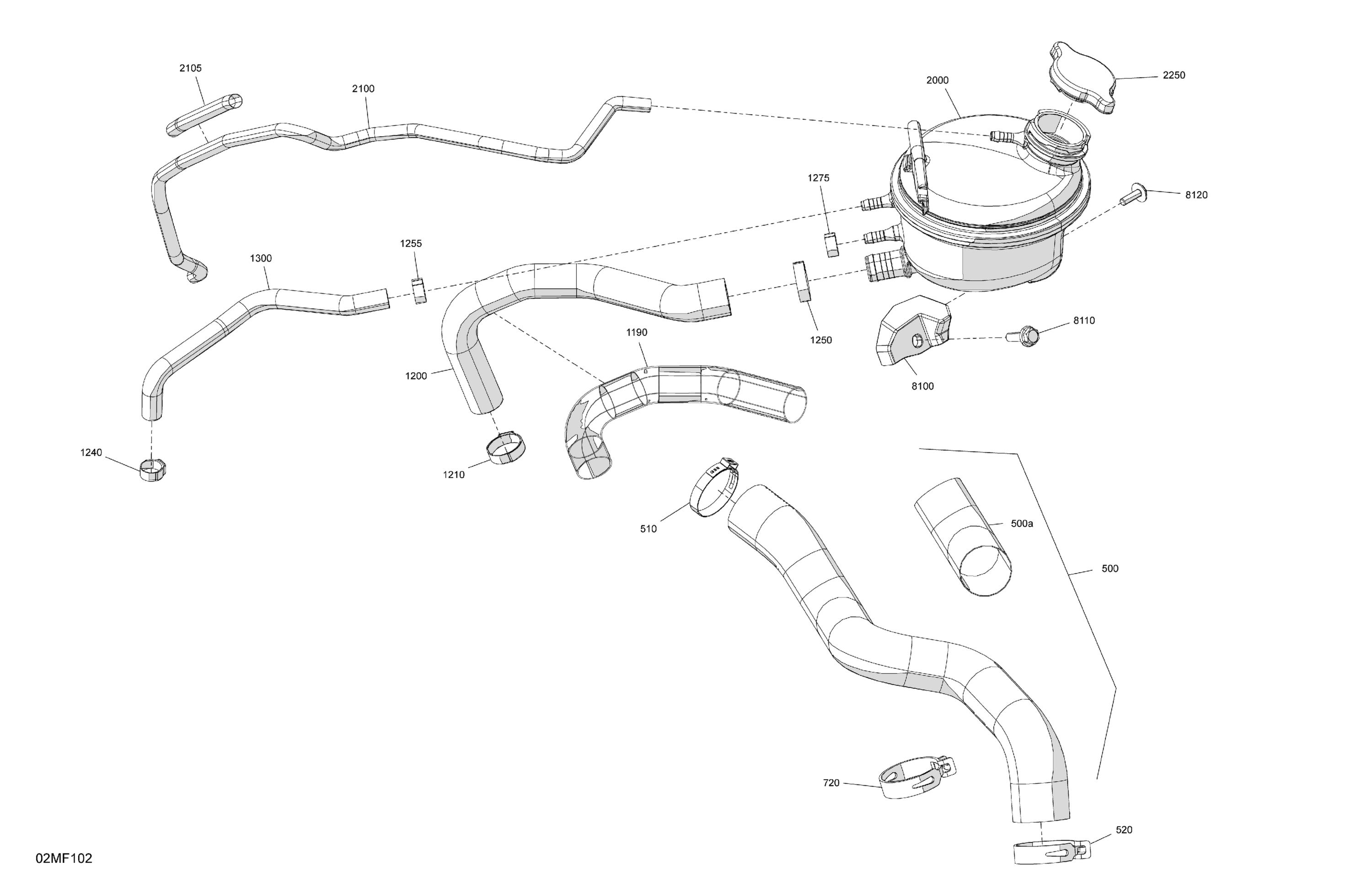 Схема узла: Engine - Cooling