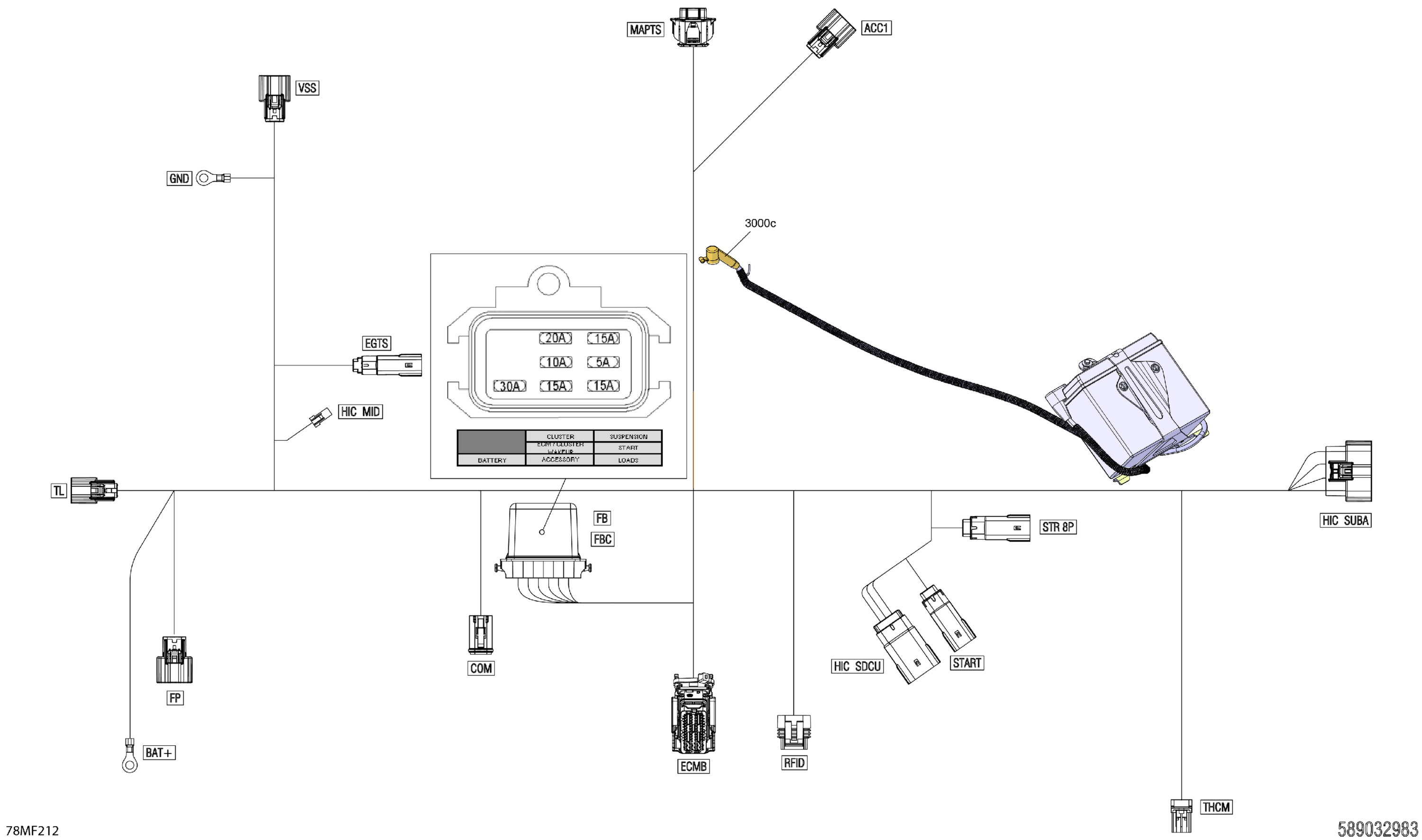 Electric - Main Harness - 515179670
