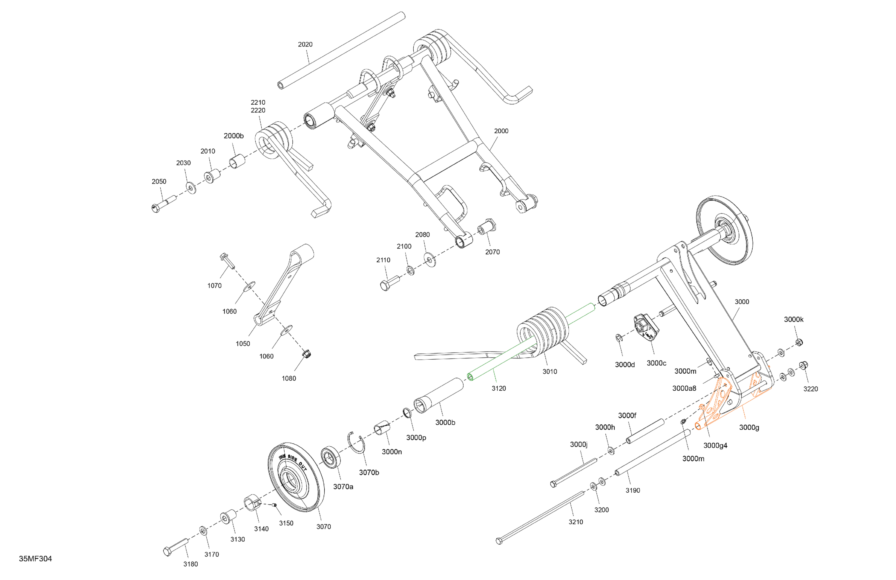 Suspension - Rear - Upper Section