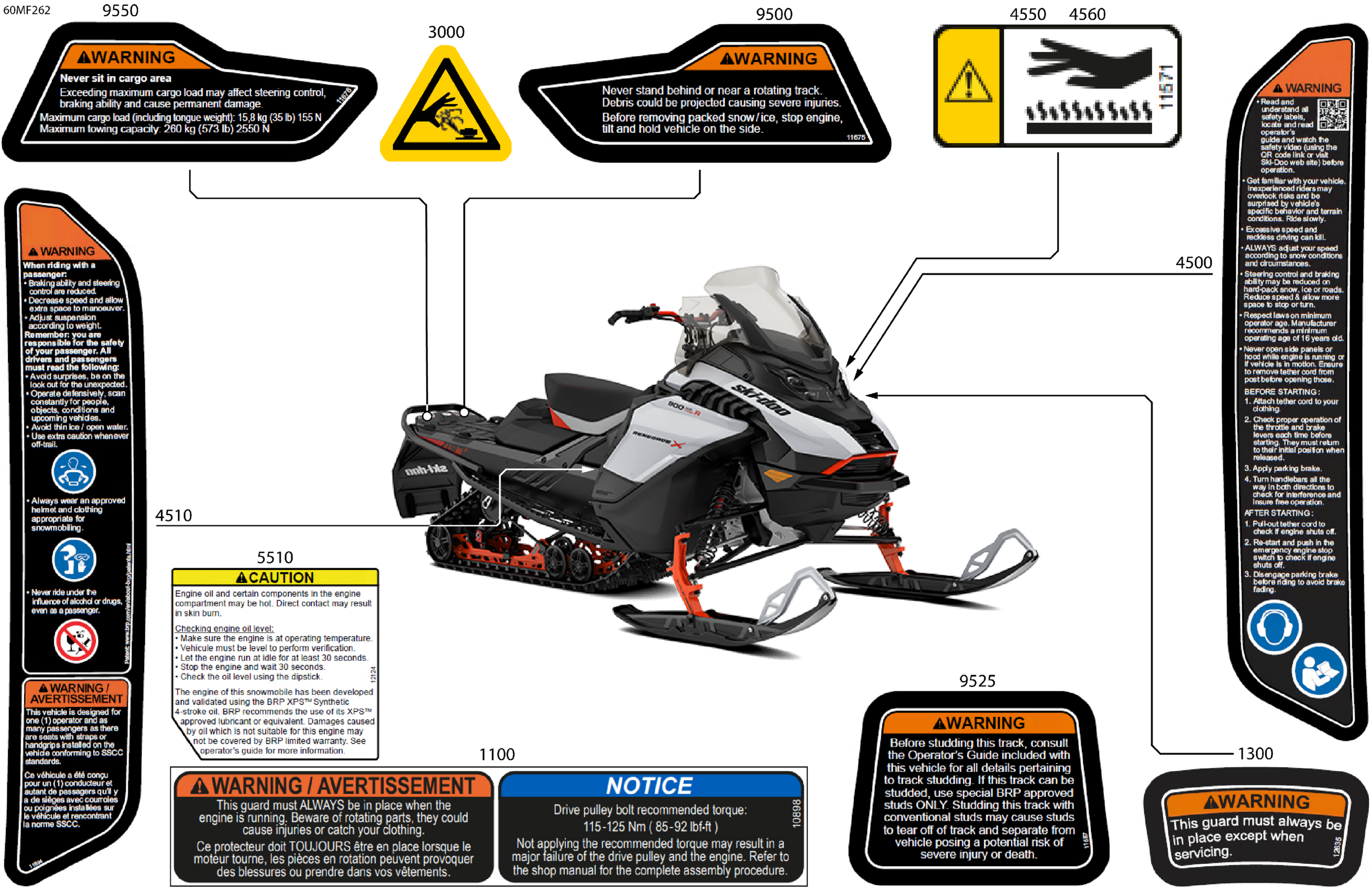 Body - Warning Decals