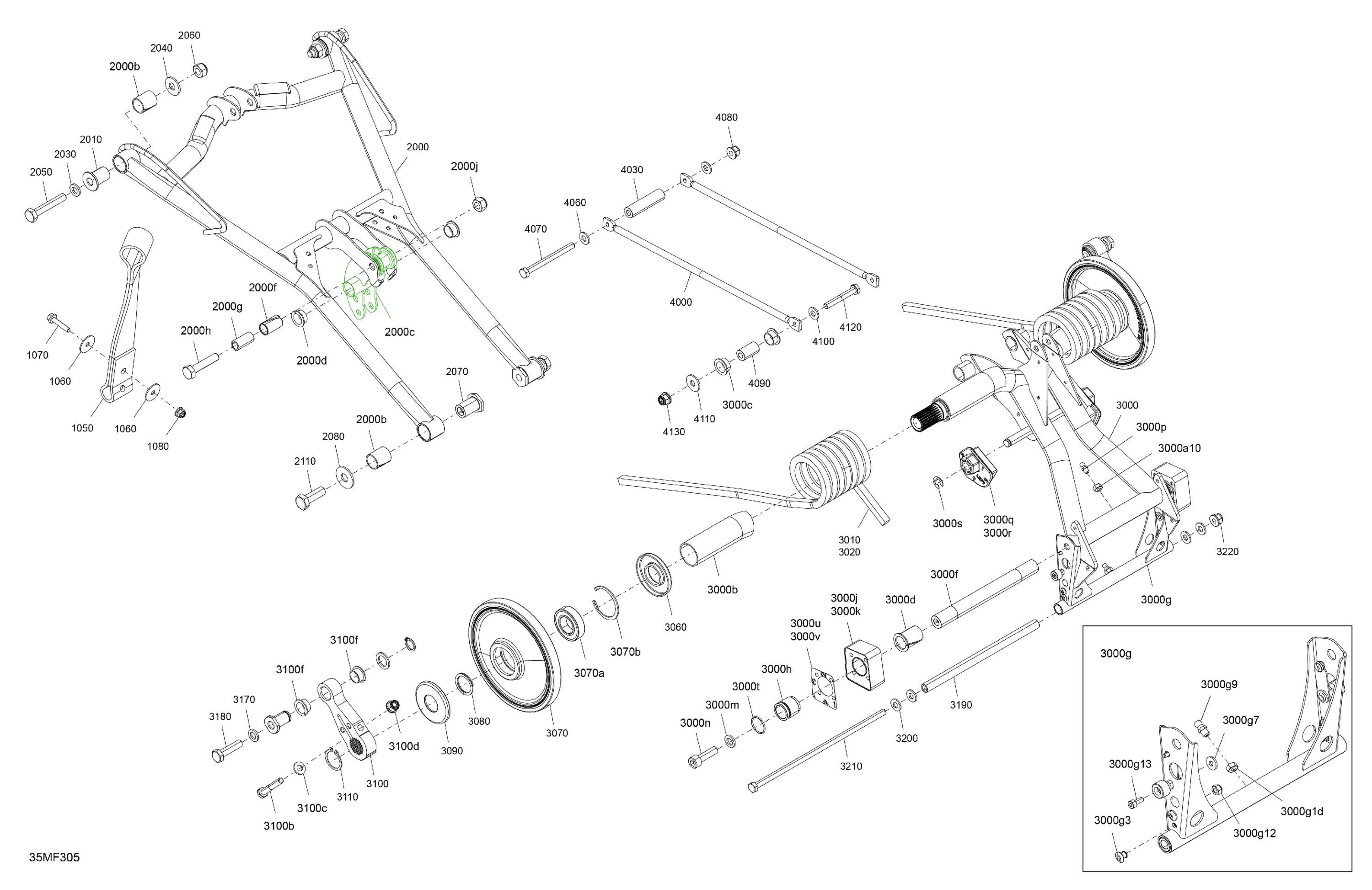 Suspension - Rear - Upper Section