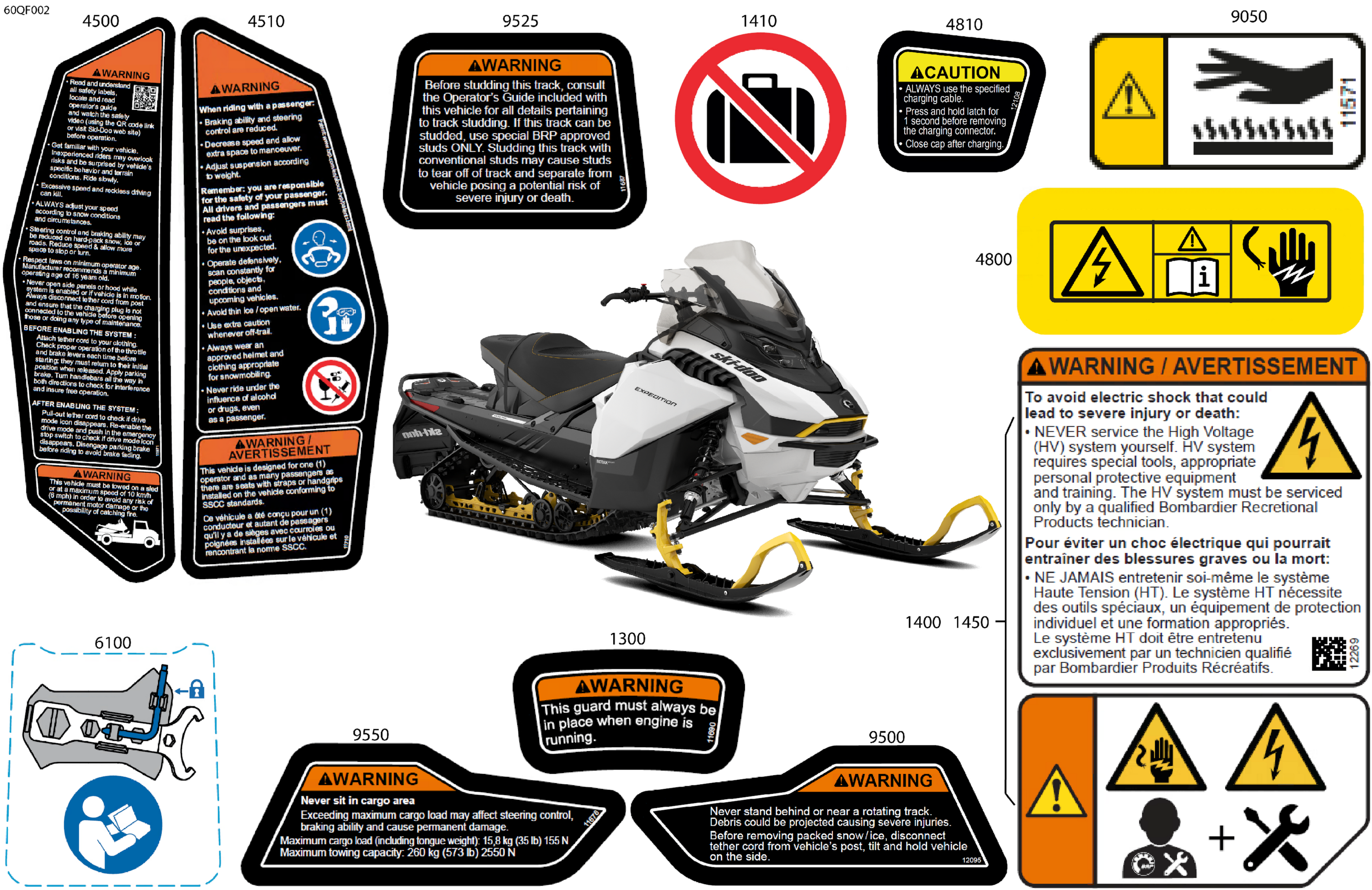 Body - Warning Decals