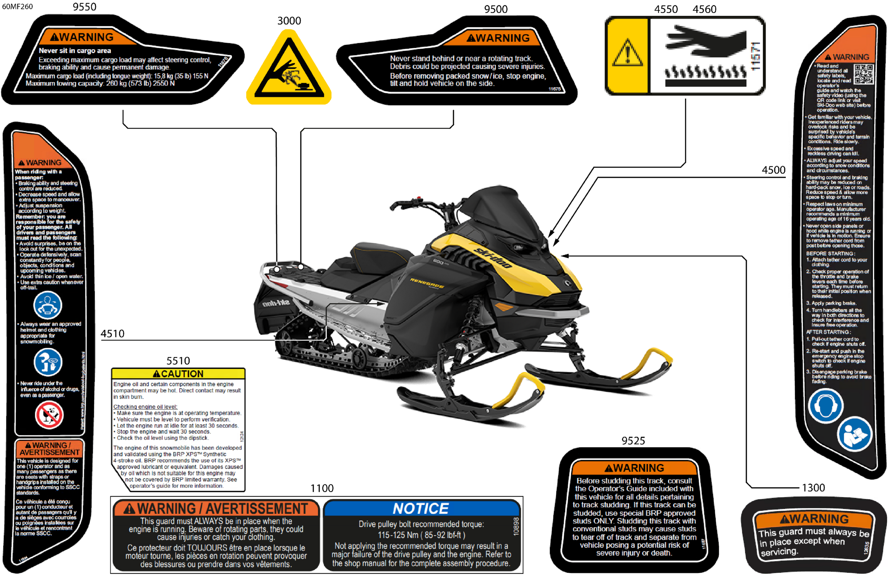 Body - Warning Decals