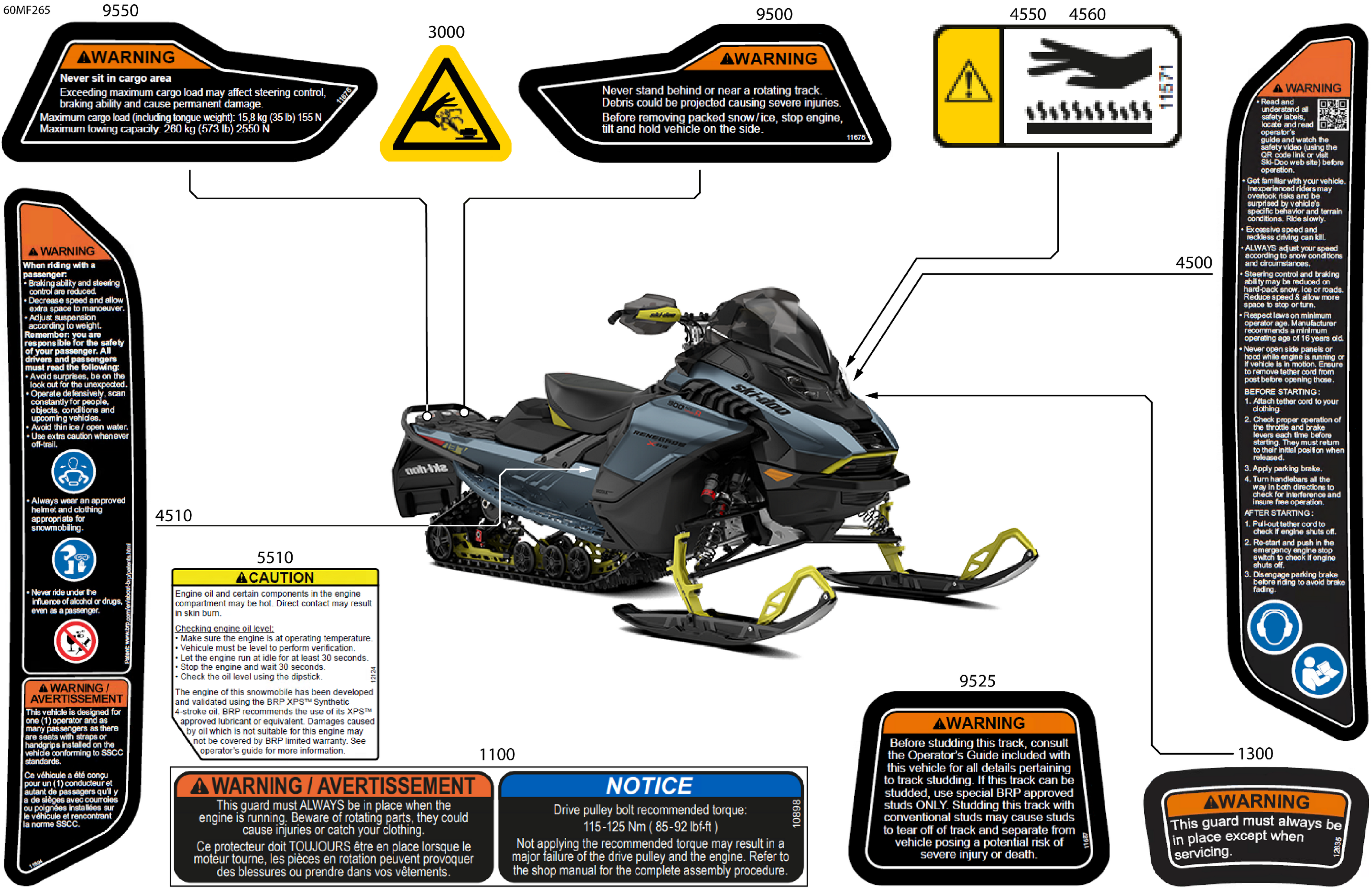 Body - Warning Decals