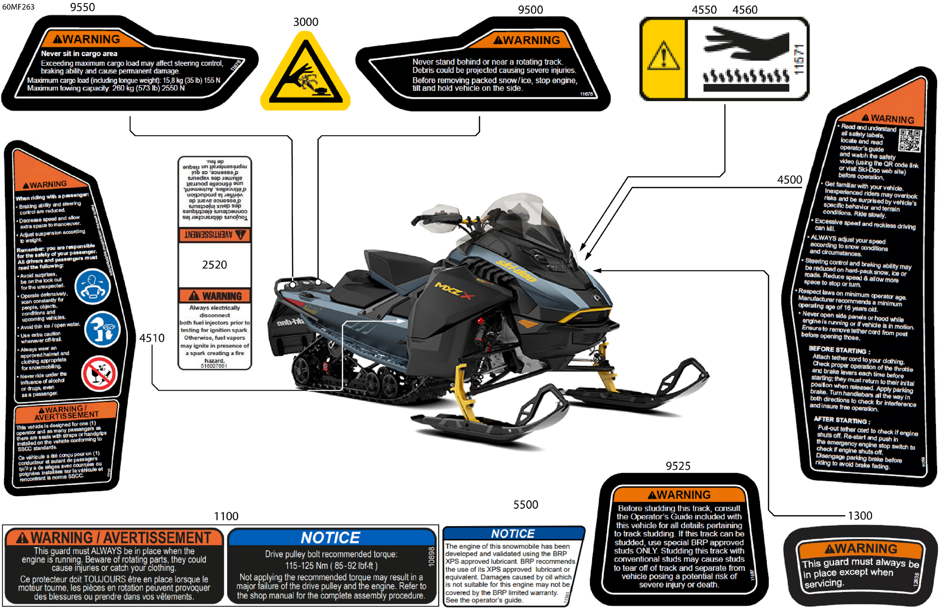 Body - Warning Decals