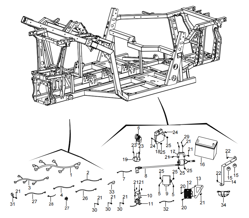 Электрооборудование — AODES WorkCross 550 · 2026