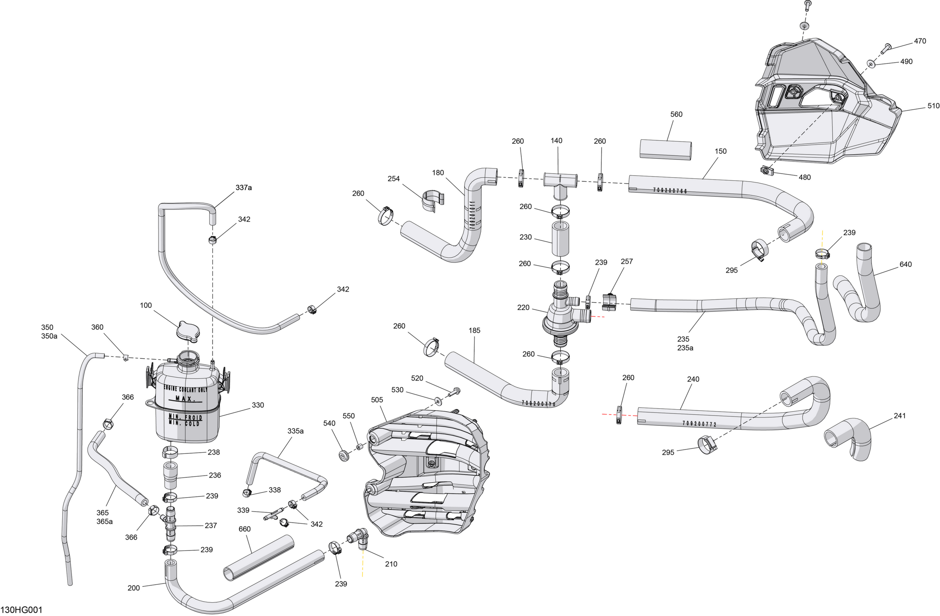 Engine - Coolant Tank