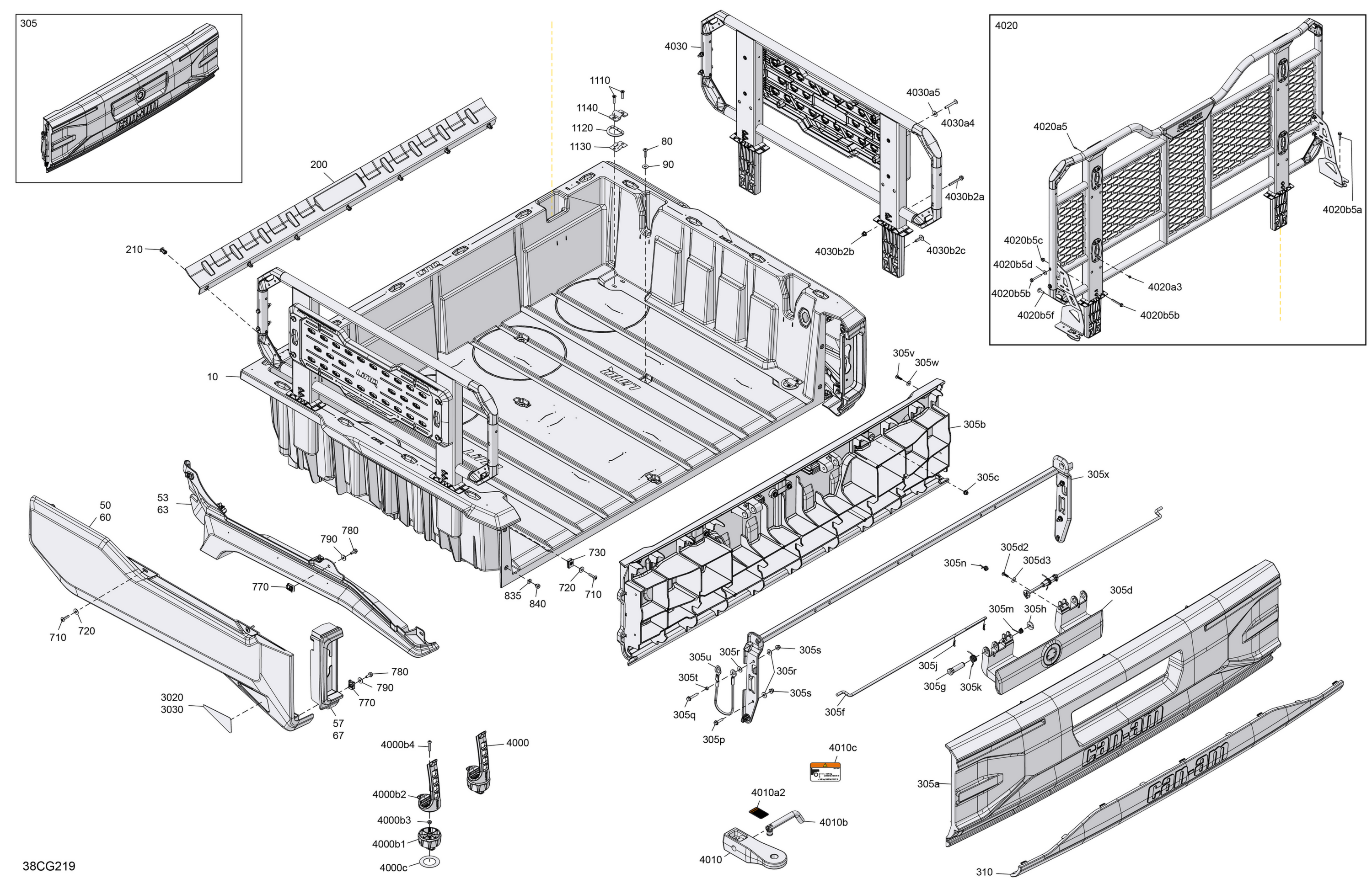 Body - Cargo - Upper Section