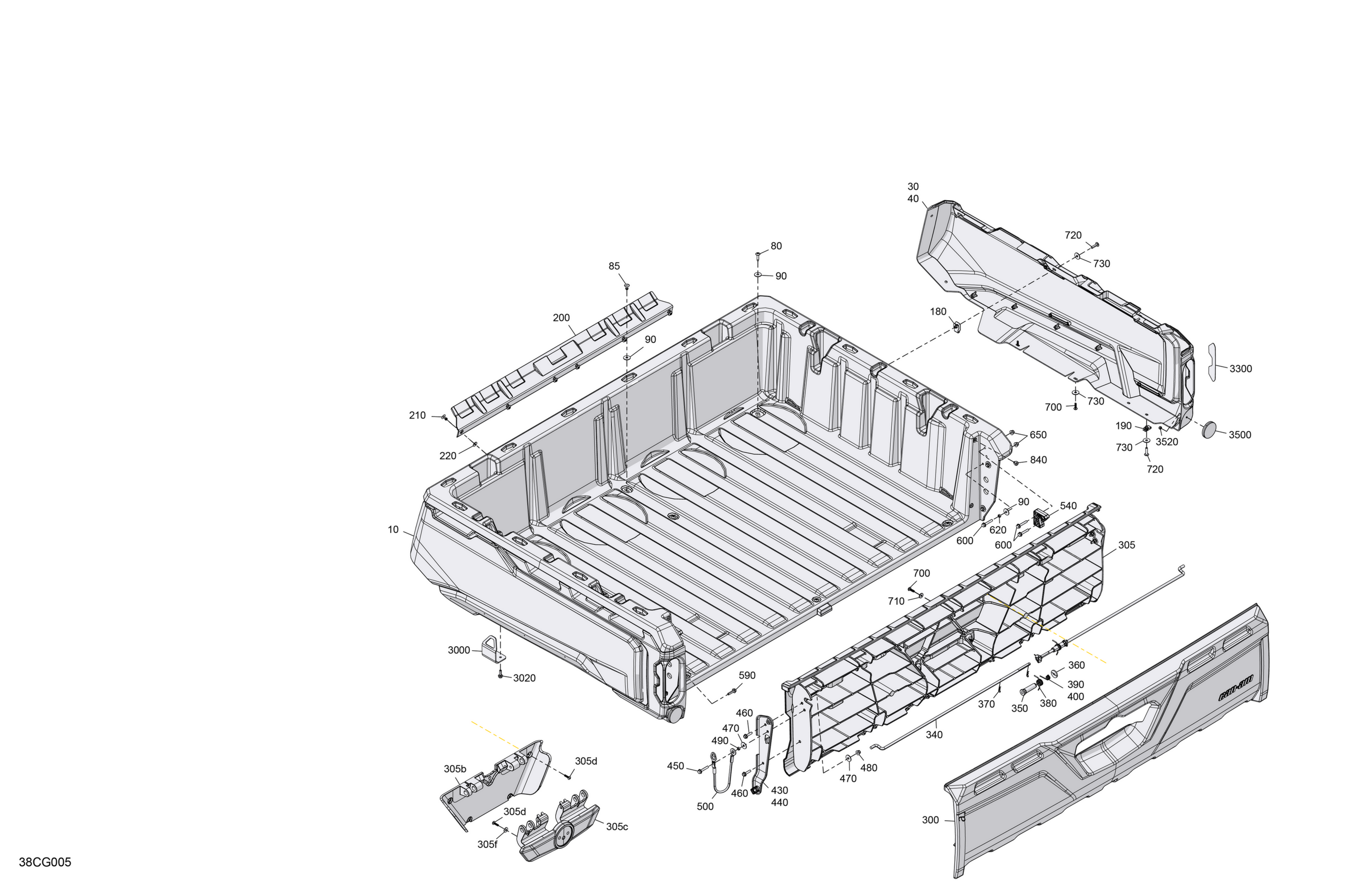 Body - Cargo - Upper Section