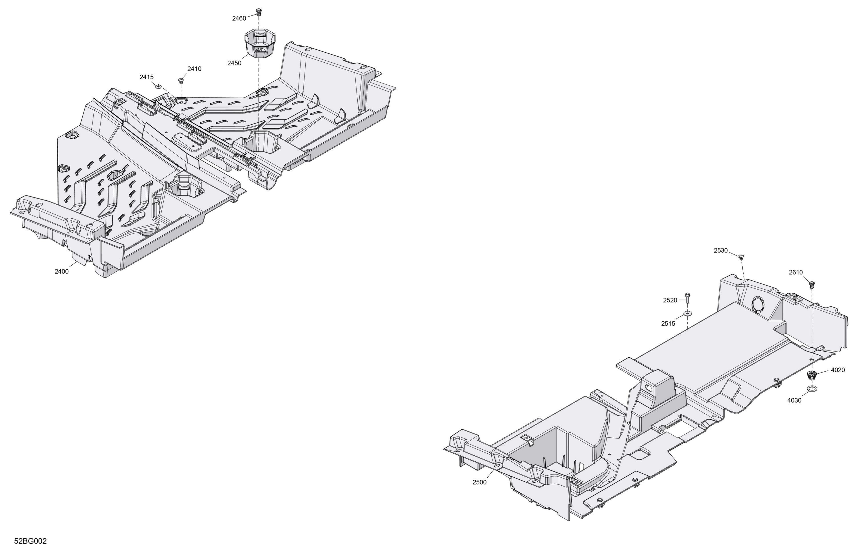 Cab Interior - Floor
