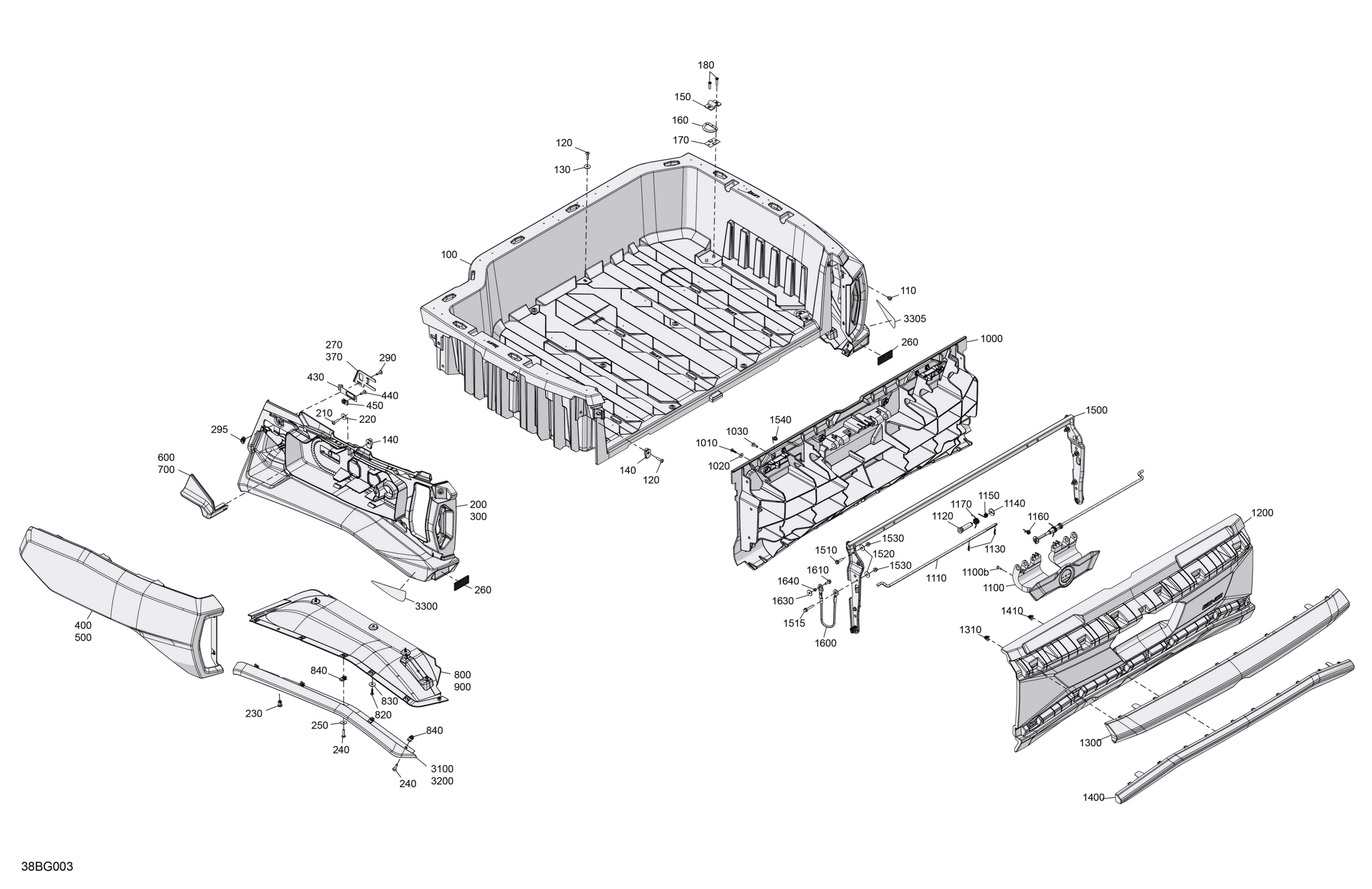 Body - Cargo - Upper Section