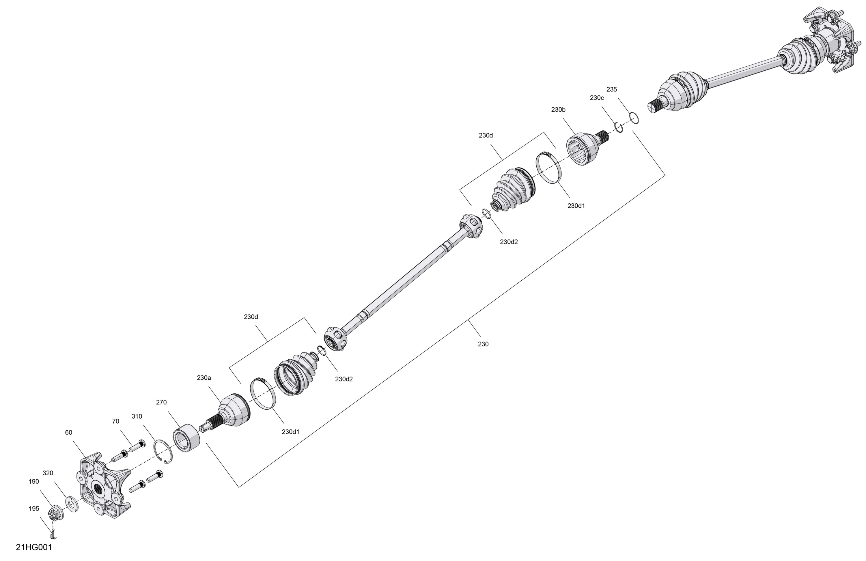 Drive - Rear - Common Parts