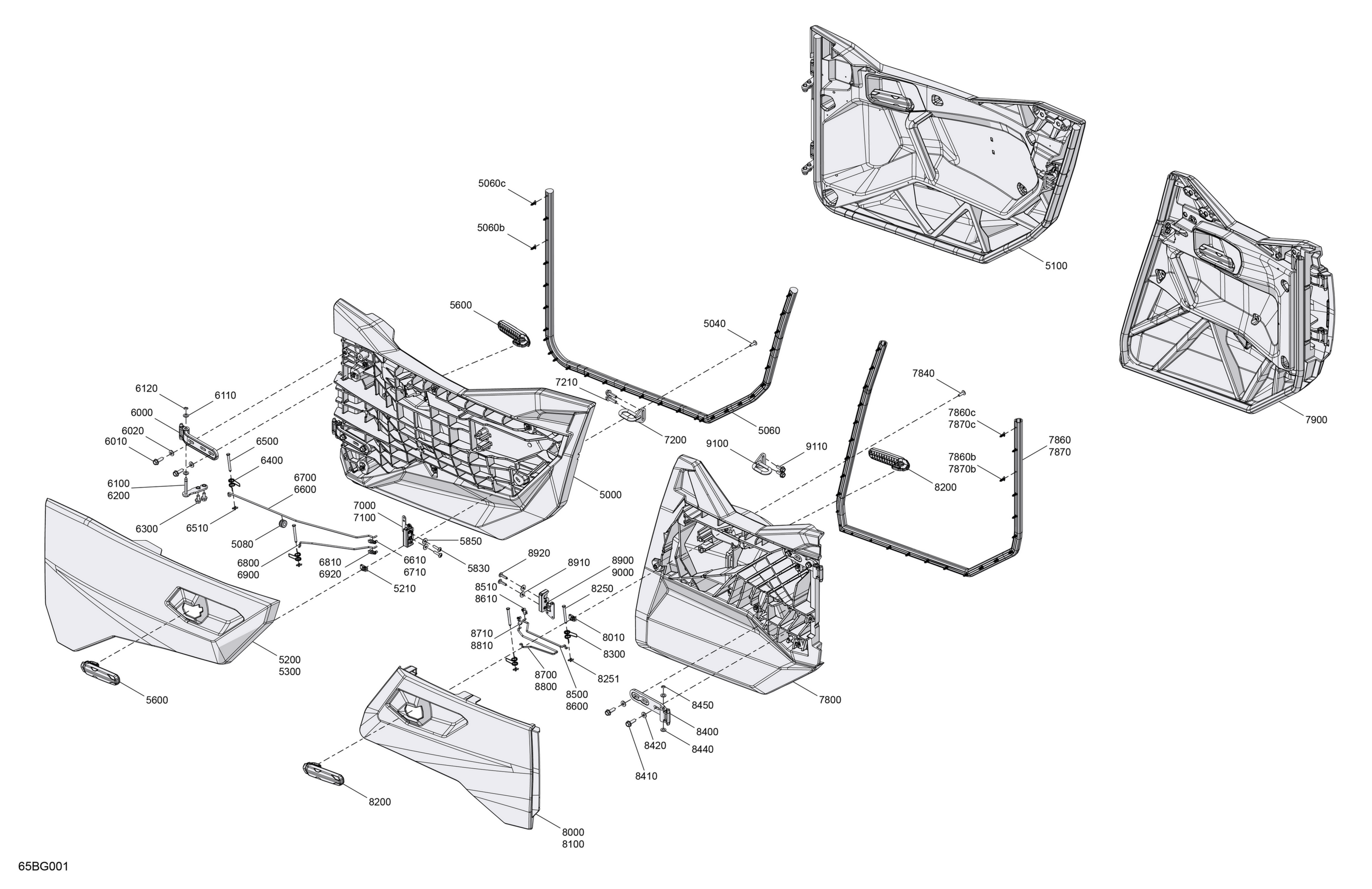 Enclosure Cab - Doors