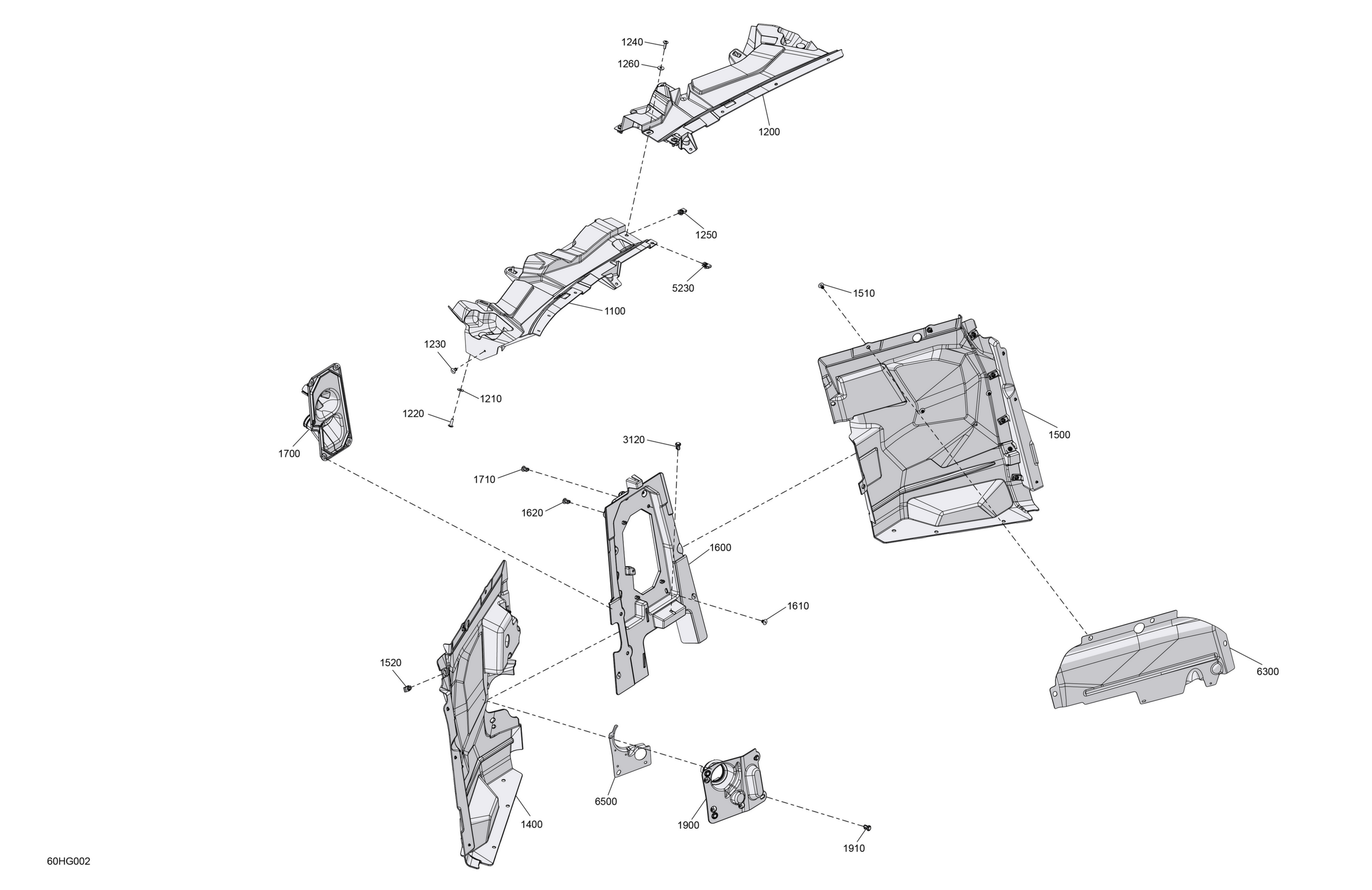Cab Interior - Firewall