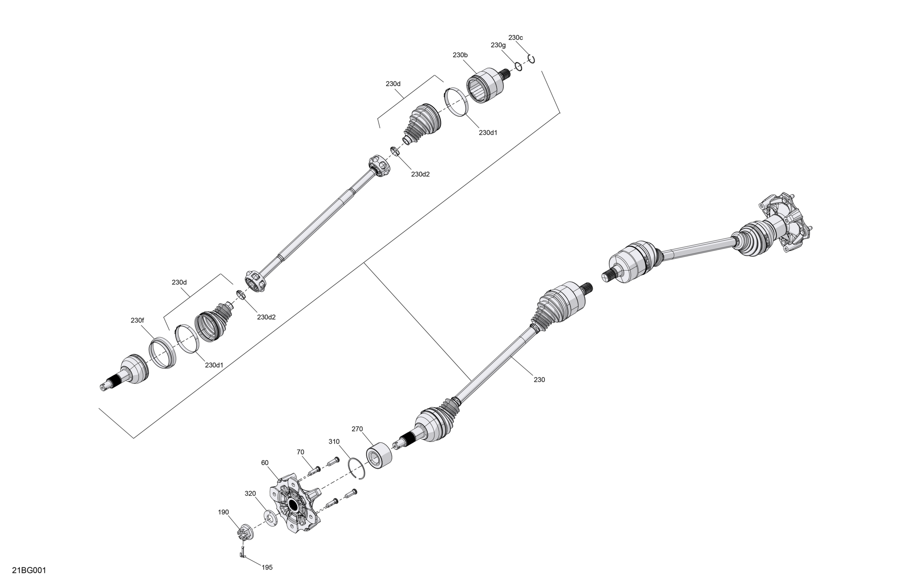 Drive - Rear - Common Parts
