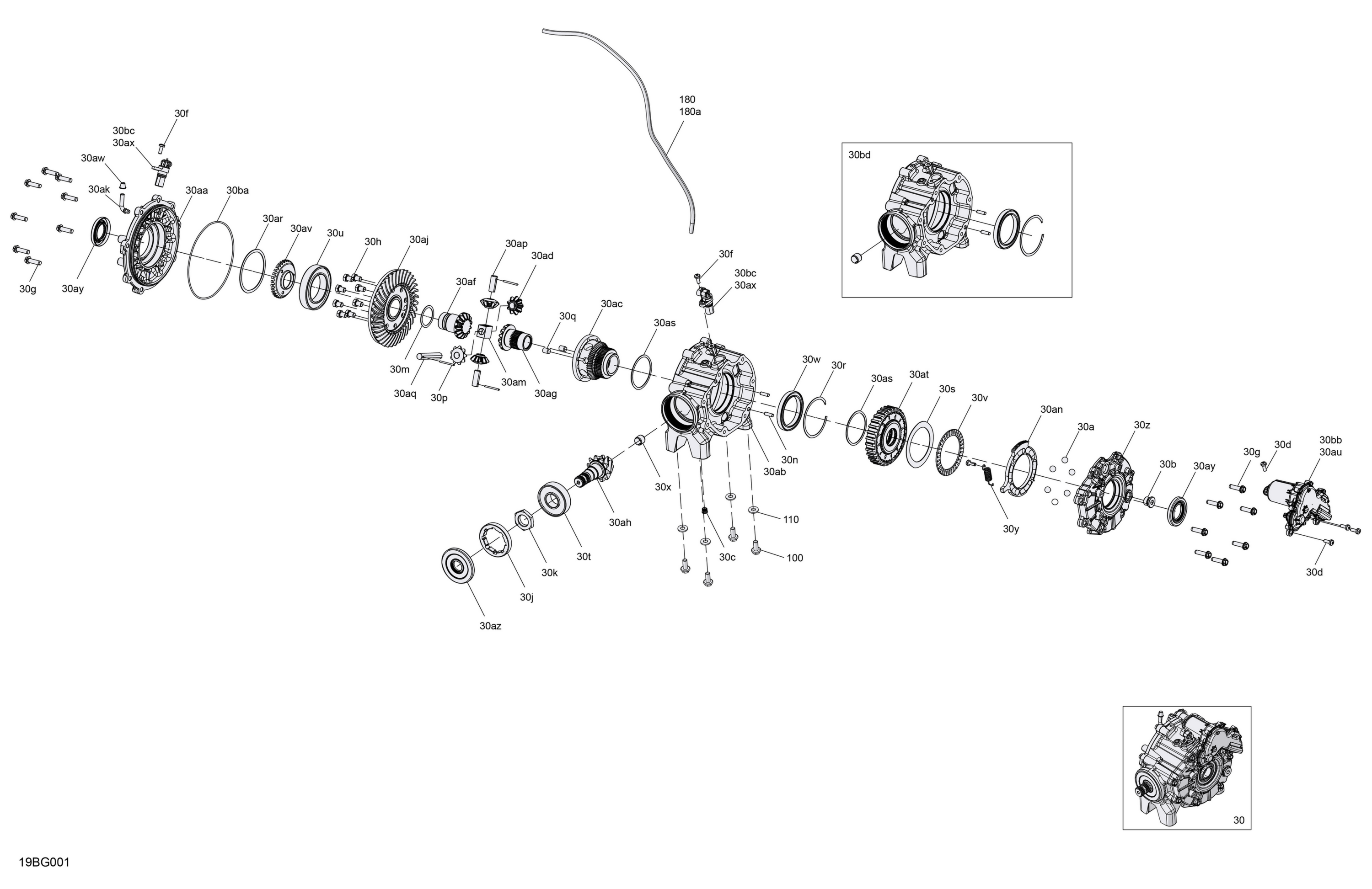 Drive - Front - Differential Parts