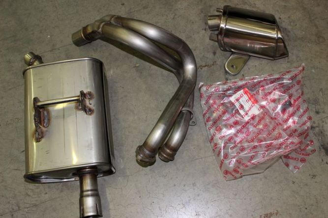 система выпуска в сборе